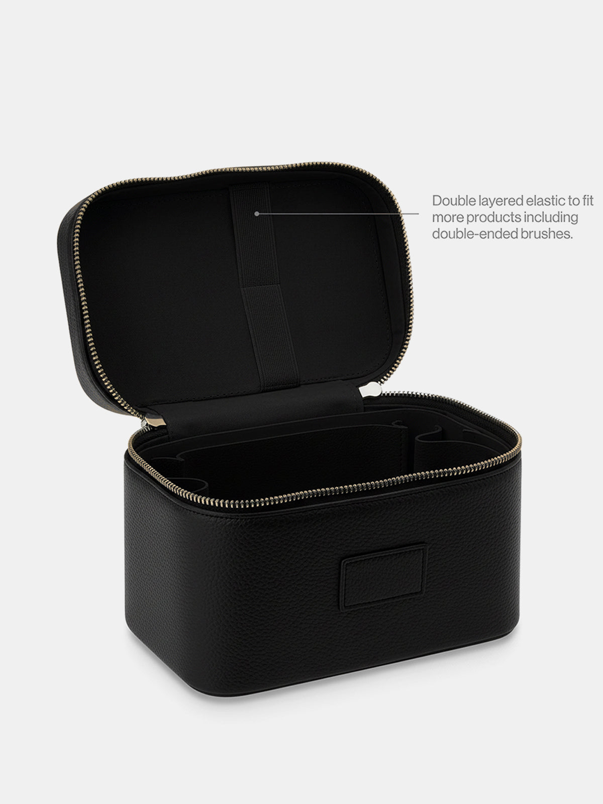 Double-Zip Closure Cosmetic Bag-Chicvia