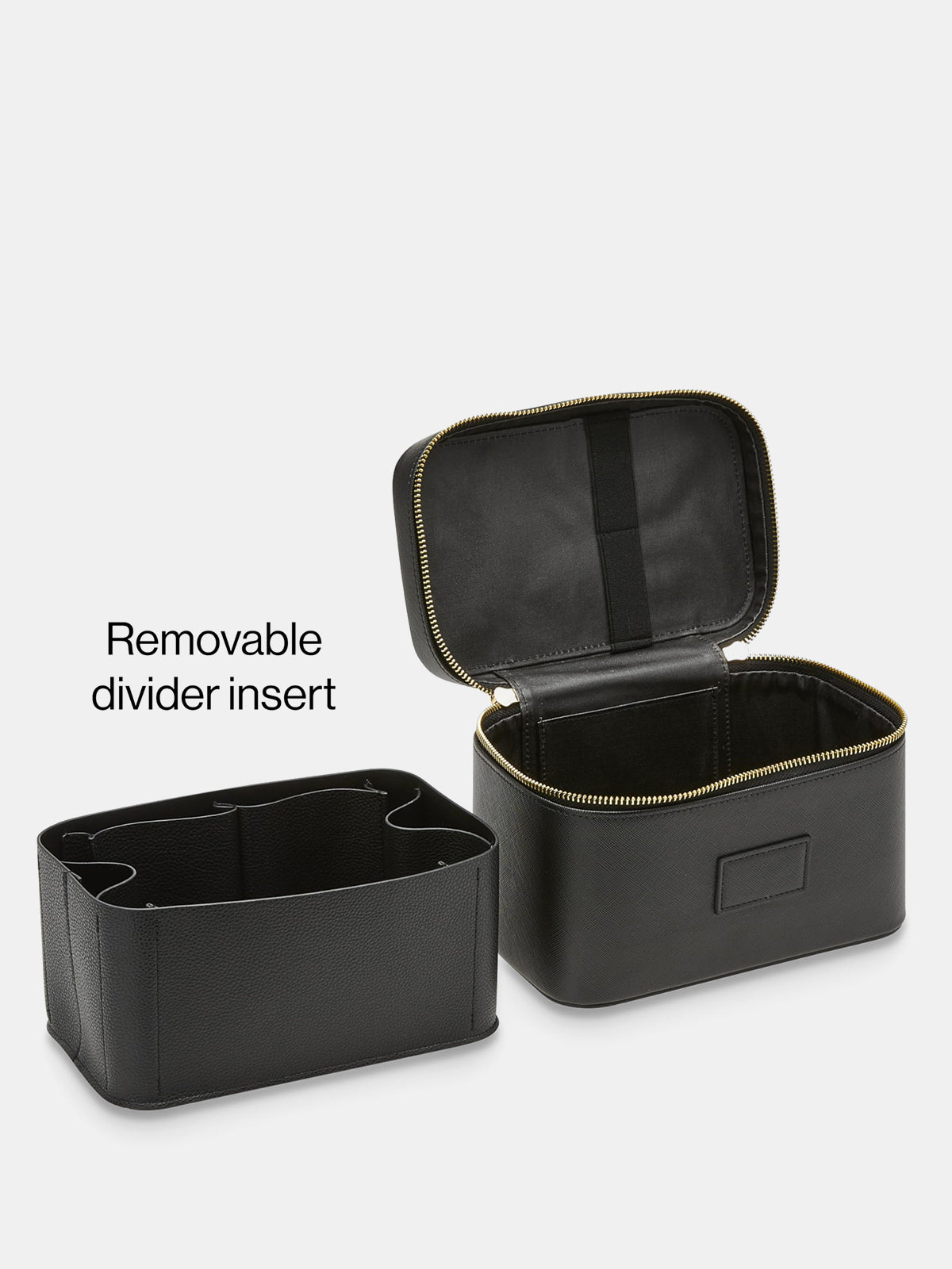 Double-Zip Closure Cosmetic Bag-Chicvia