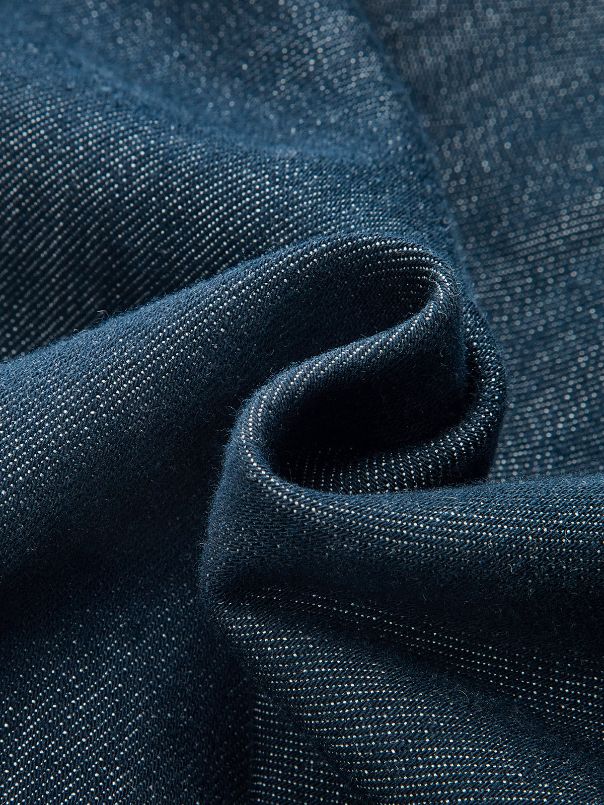 Mid-Waist Pleated Wide-Leg Jeans-Chicvia