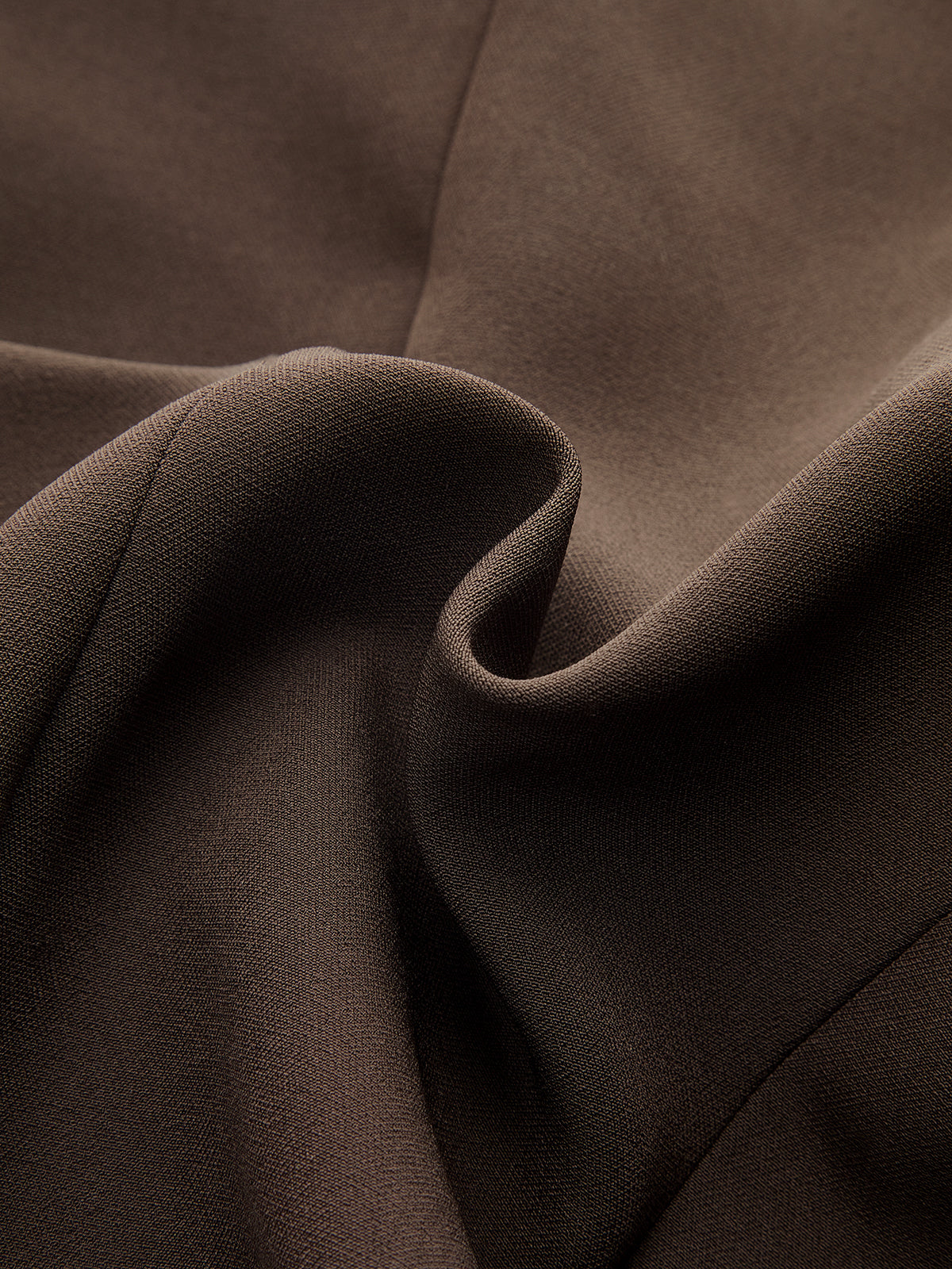 Metal Button Stand Collar Belted Blazer-Chicvia