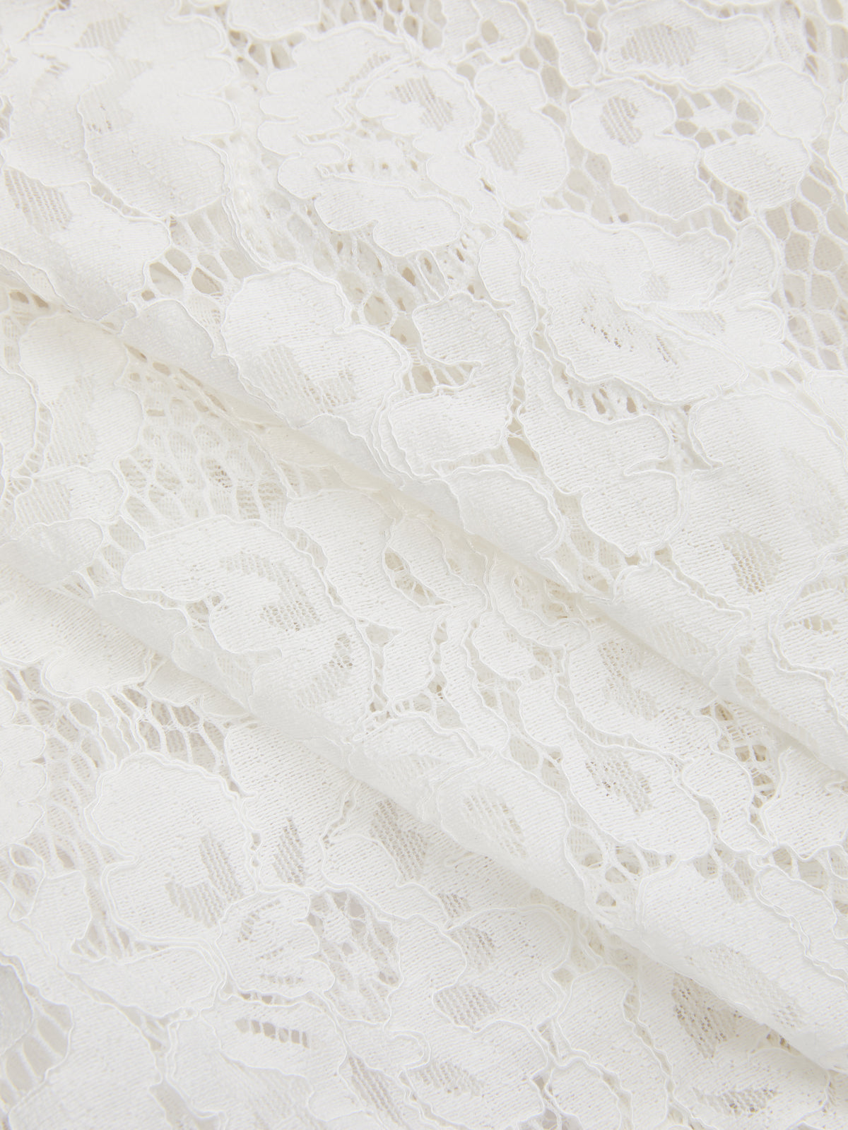 Frog Closure Lace Mandarin Collar Blouse-Chicvia