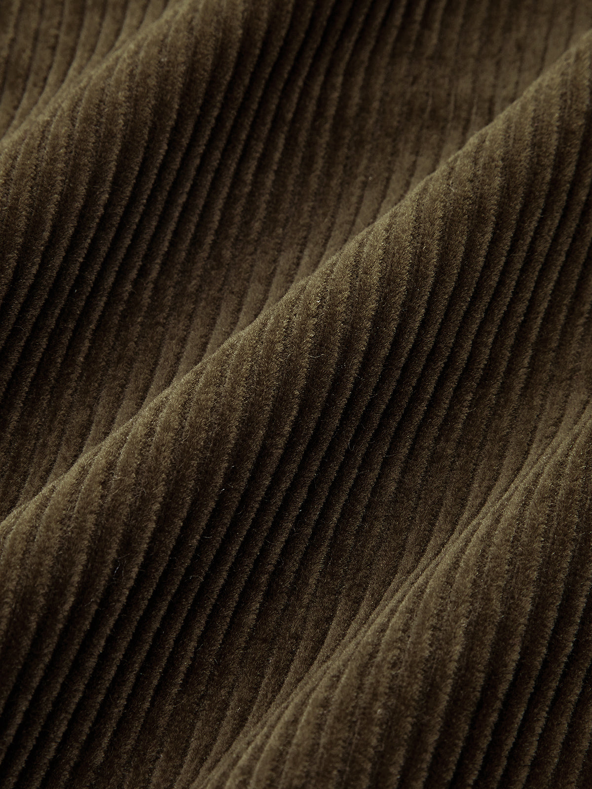 Corduroy Curved-Leg Pants-Chicvia