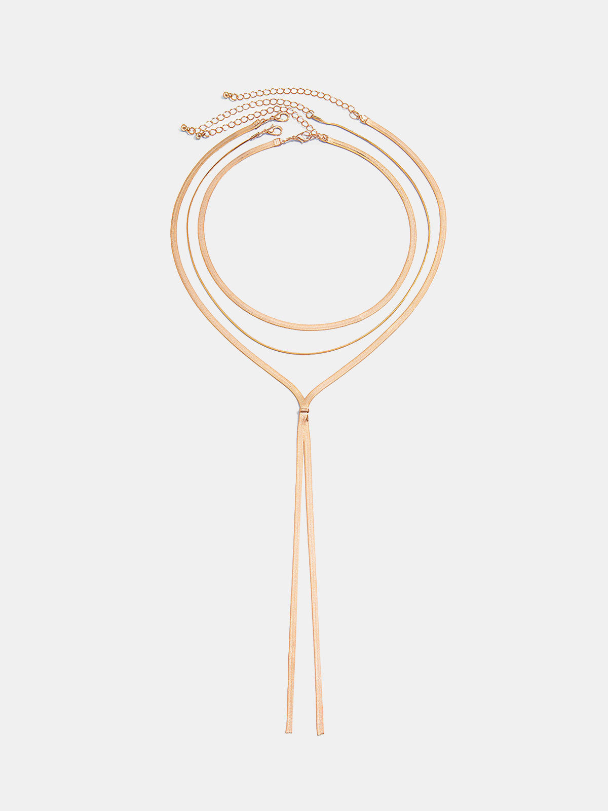 Multi-Layer Lariat Necklace-Chicvia