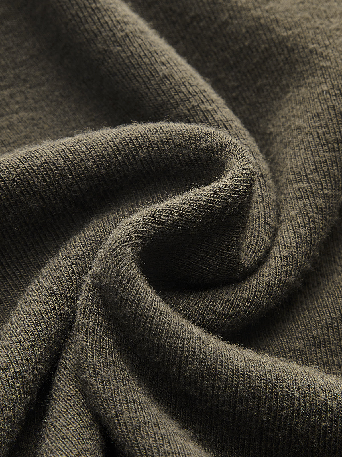 Lace Trim V-Neck Twist Long-Sleeve Top-Chicvia