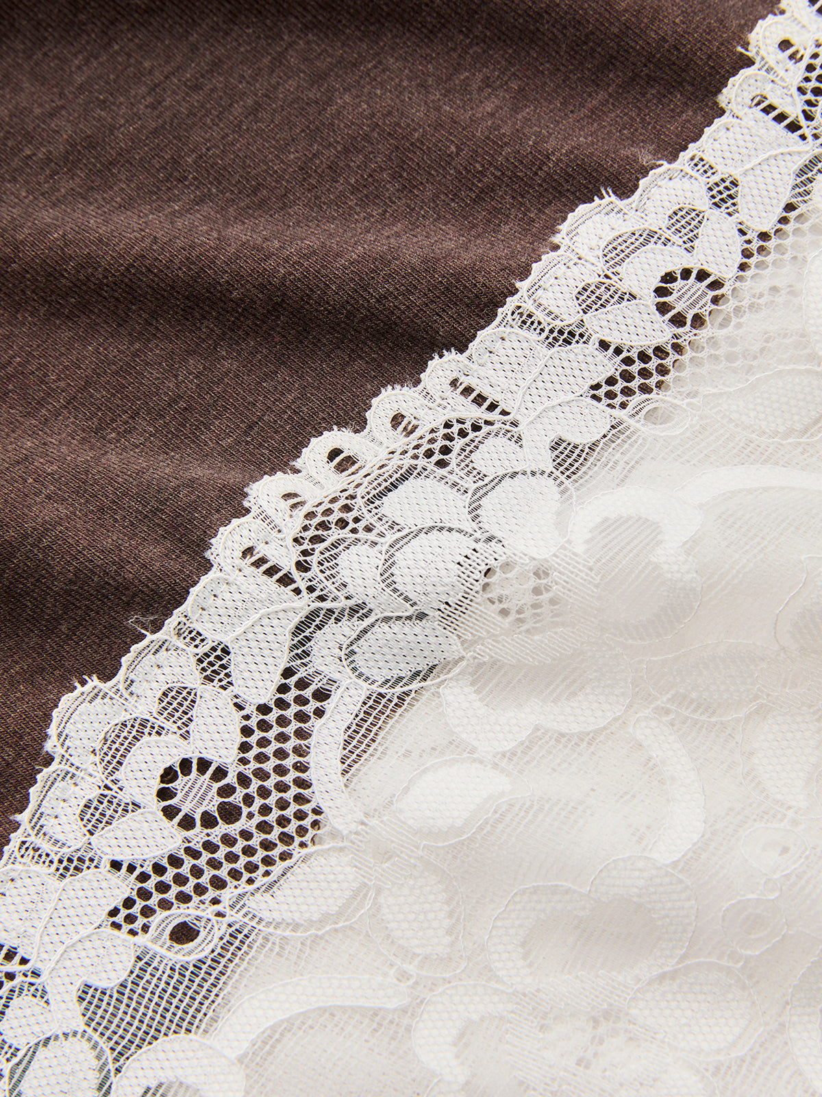 Lace Hem Sleeveless Turtleneck Maxi Dress-Chicvia