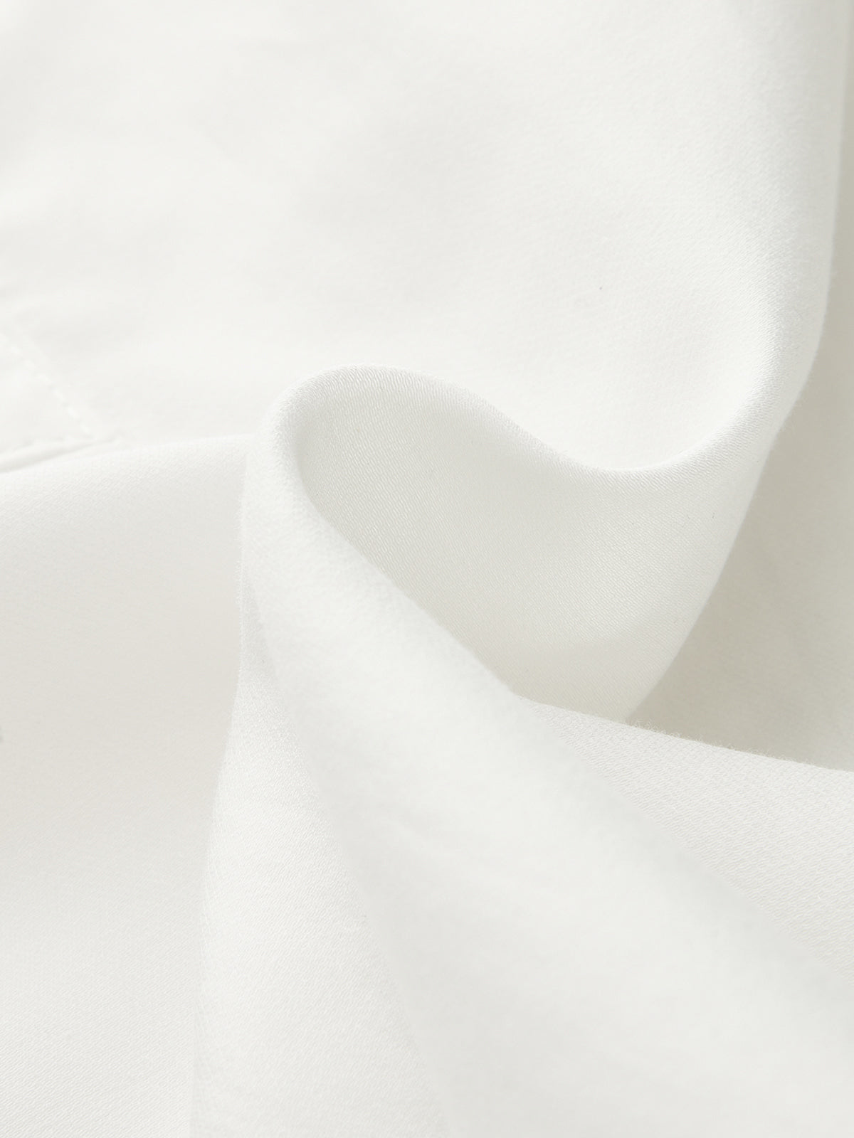 Lace Cuff Loose Button-Down Shirt-Chicvia