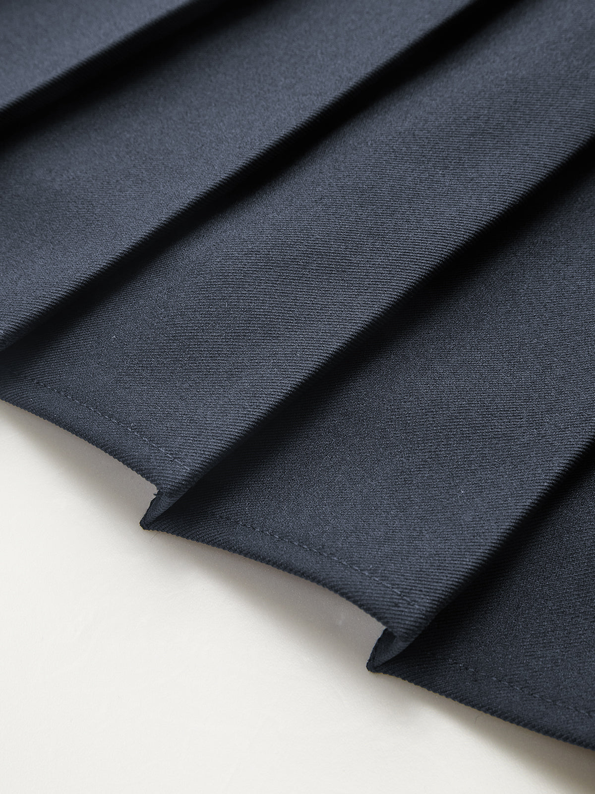 Belted Pleated Blazer Dress-Chicvia