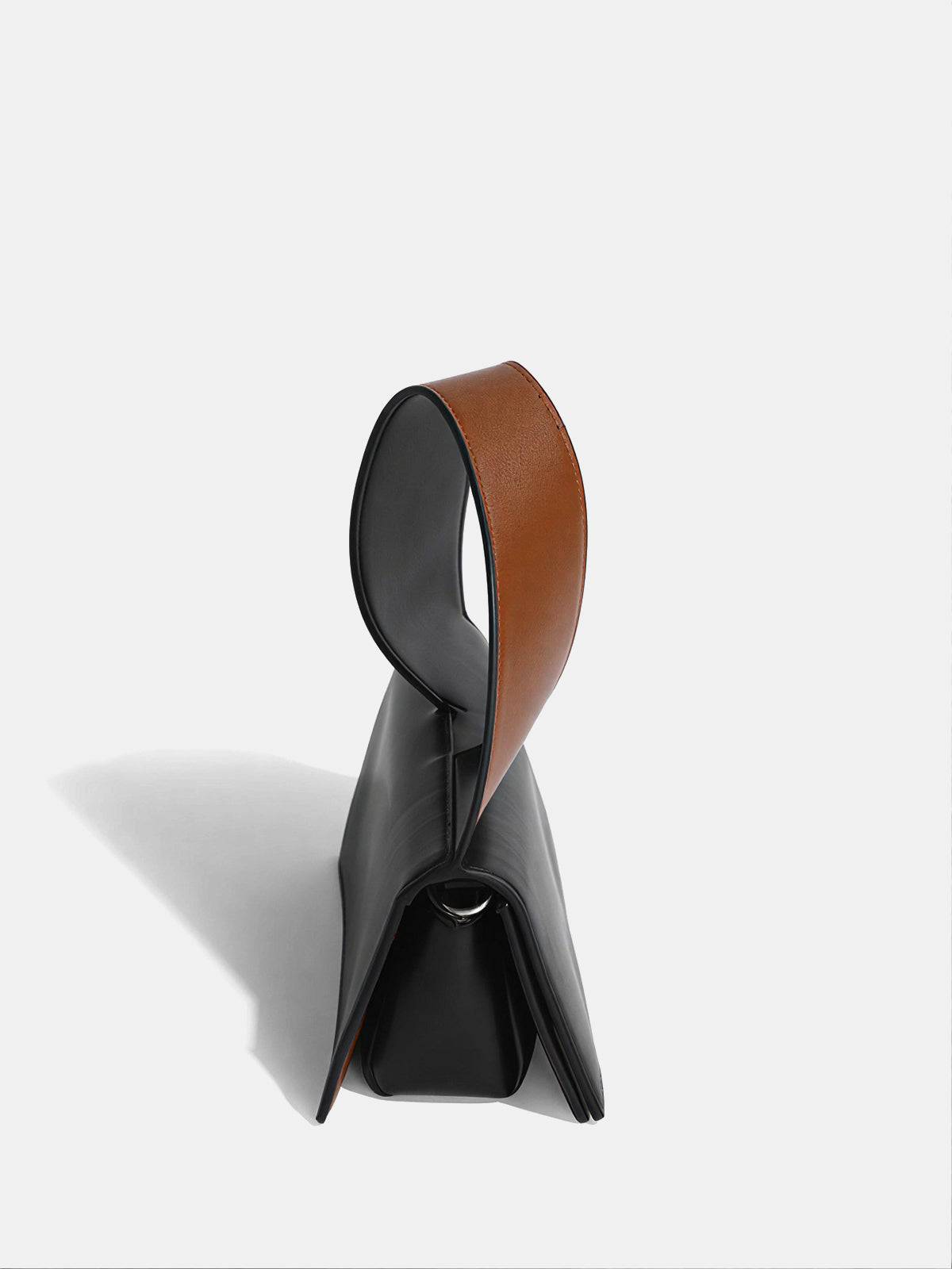 Color-Block Geometric Top-Handle Bag-Chicvia