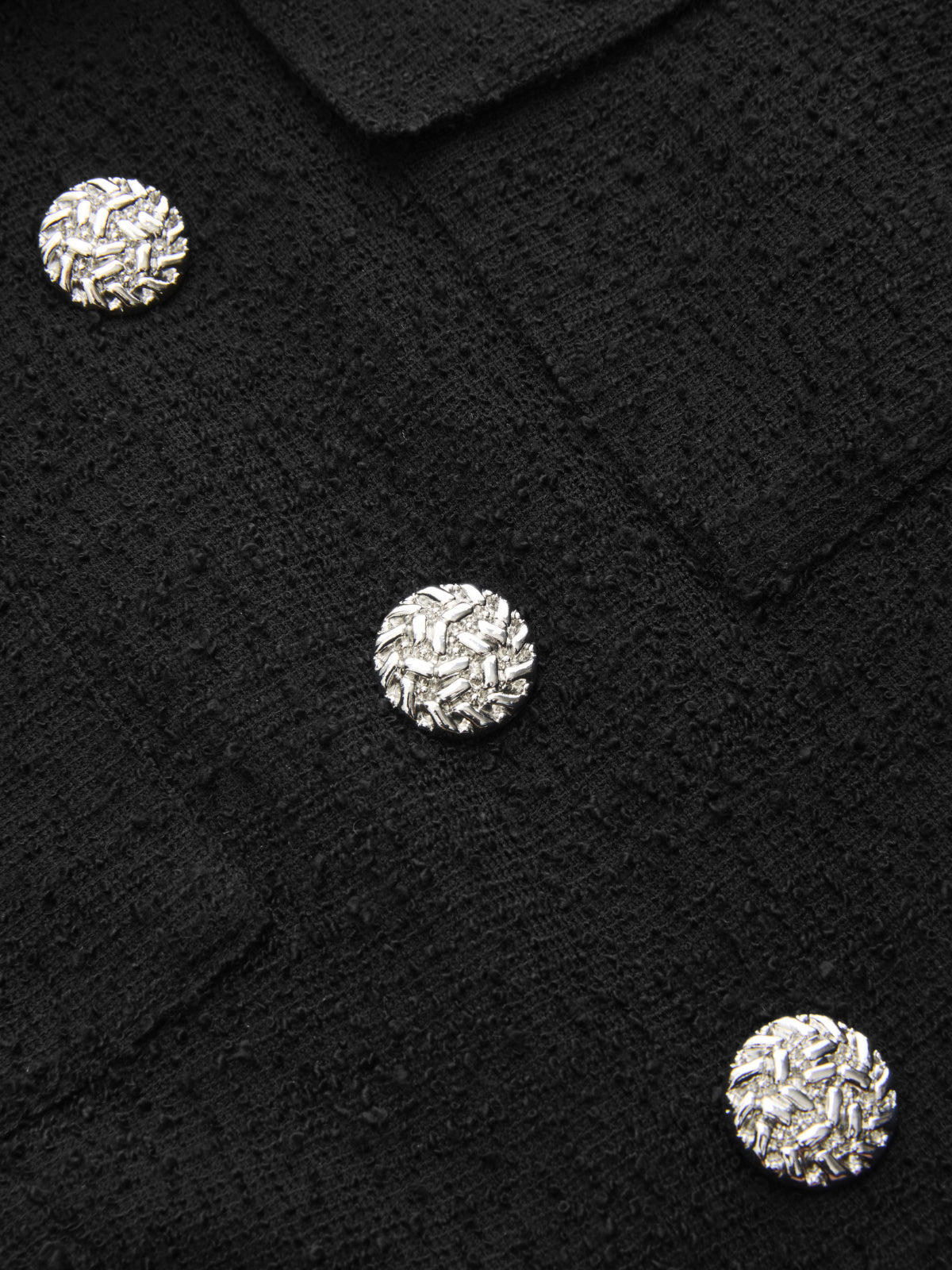 Contrast Collar Pleated Mini Dress-Chicvia