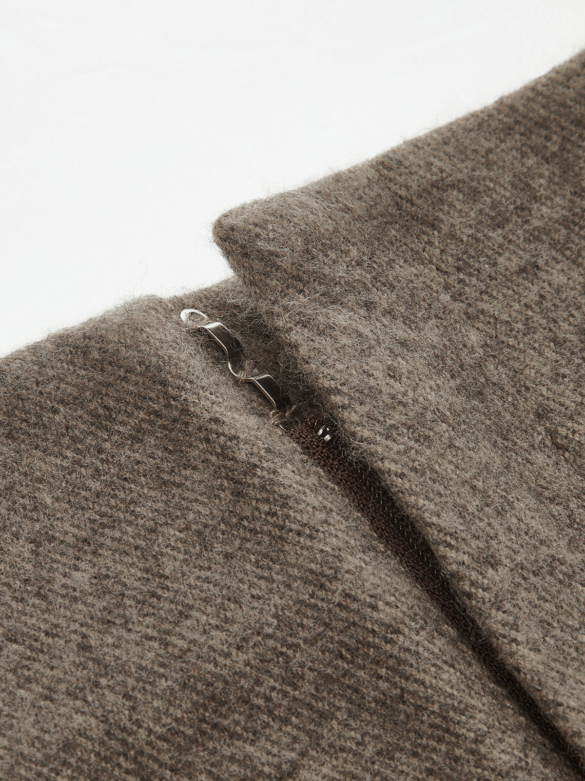 Decorative Pocket Tweed Mini Skirt-Chicvia