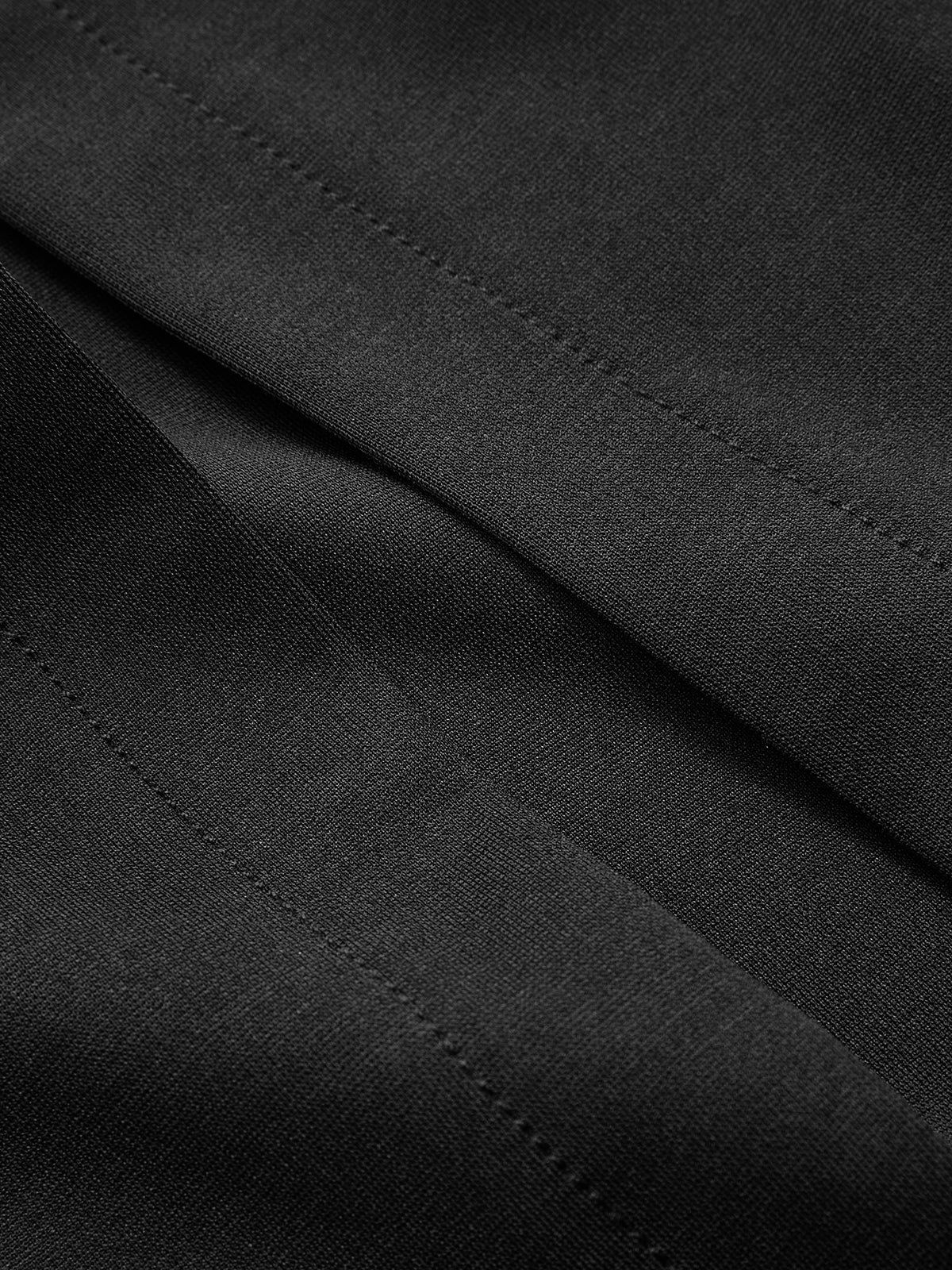 Metal Detail Slit Sleeveless Midi Dress-Chicvia