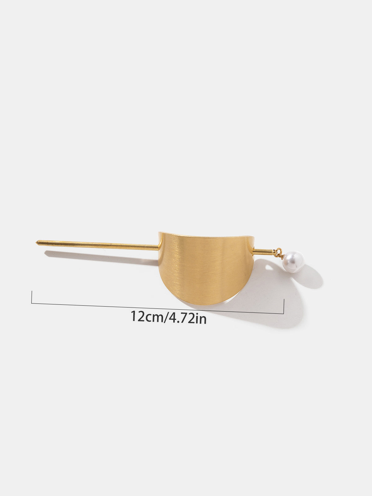 Pearl Detail U-Shaped Hair Pin-Chicvia