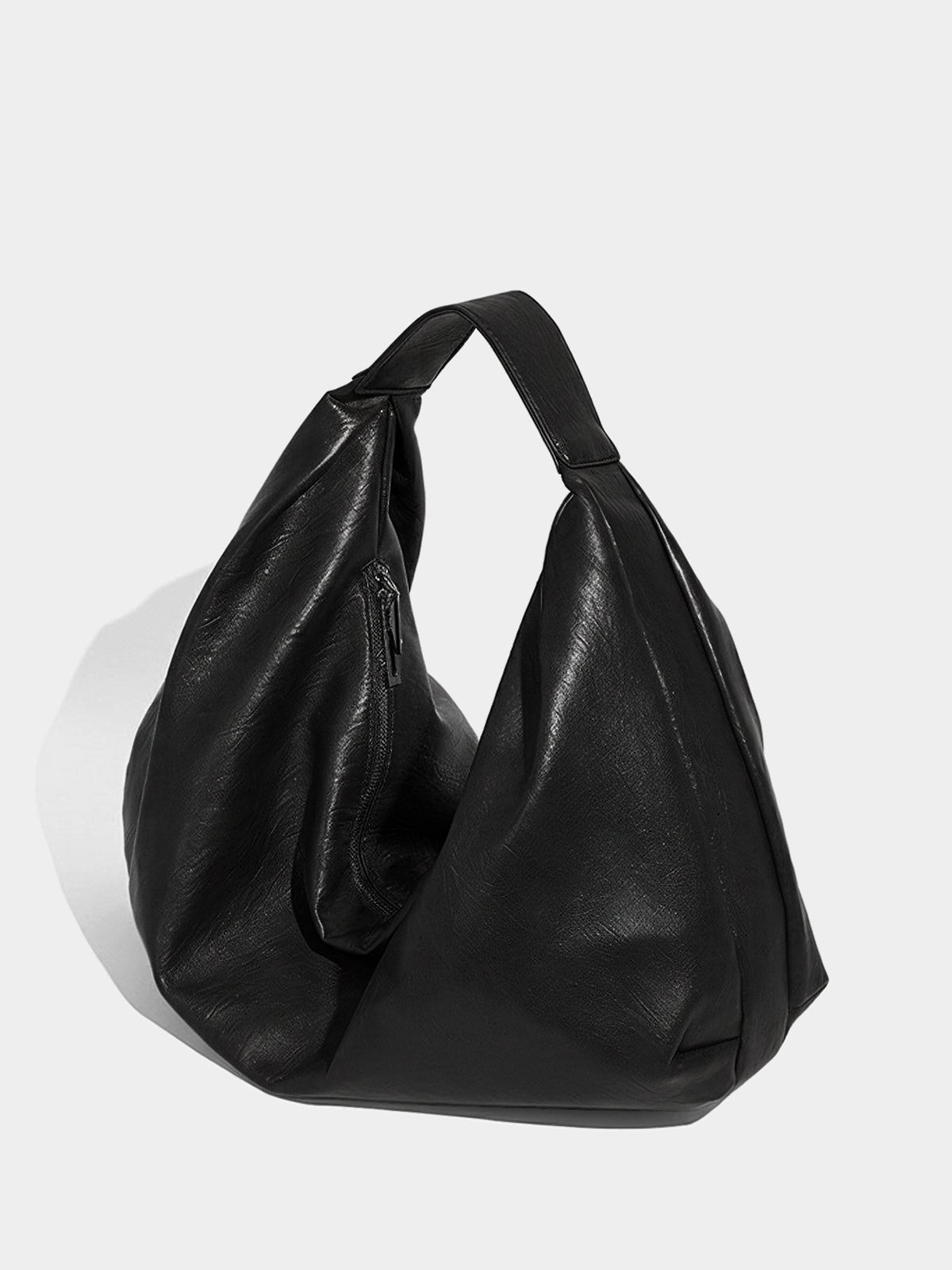 Large-Capacity Slouchy Hobo Bag-Chicvia