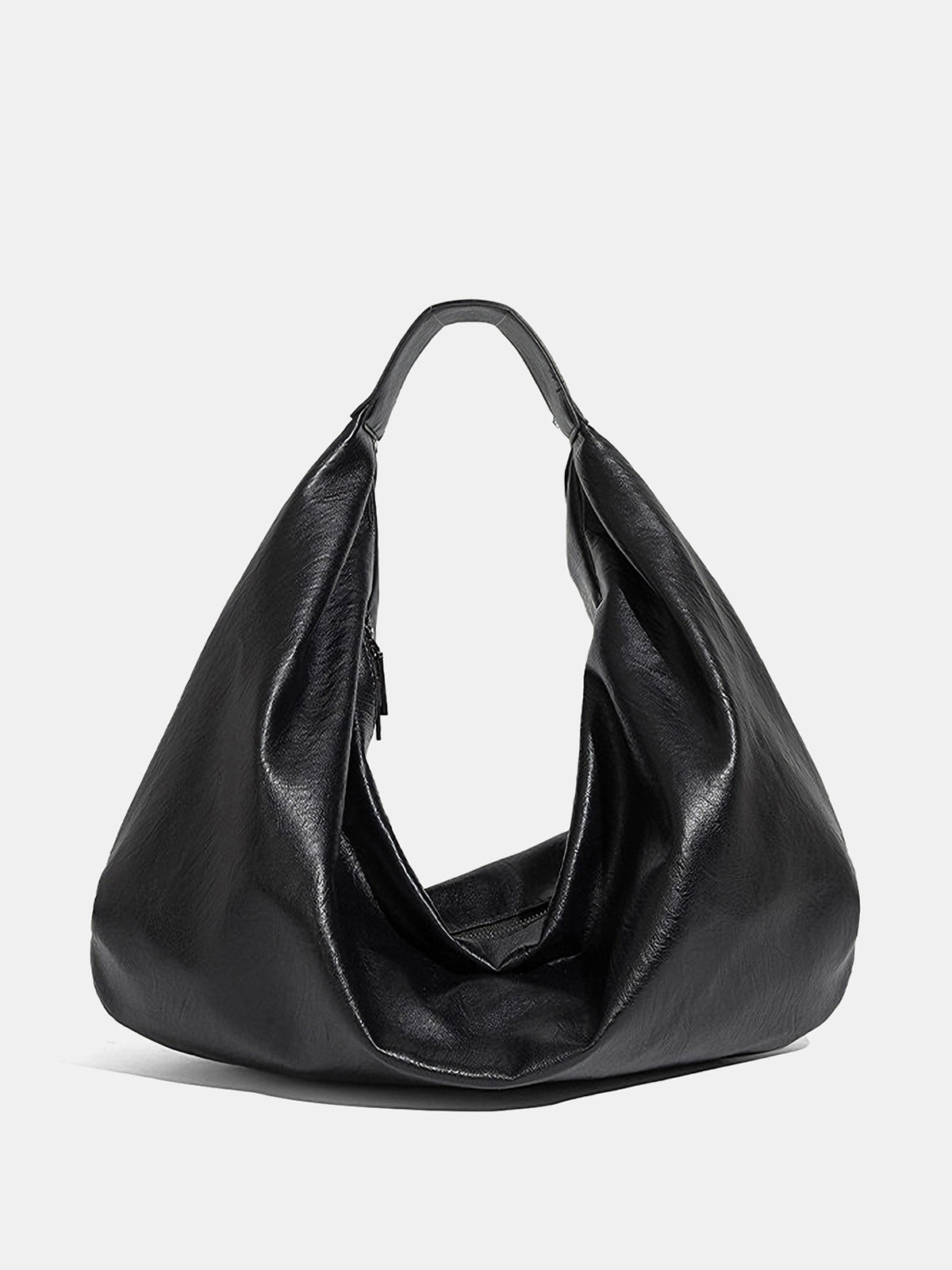 Large-Capacity Slouchy Hobo Bag-Chicvia
