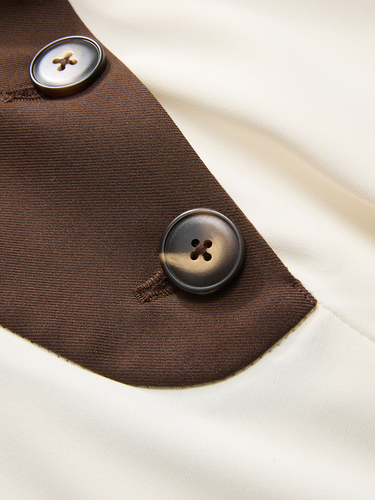 Contrast Waistband Asymmetric Balloon Pants-Chicvia