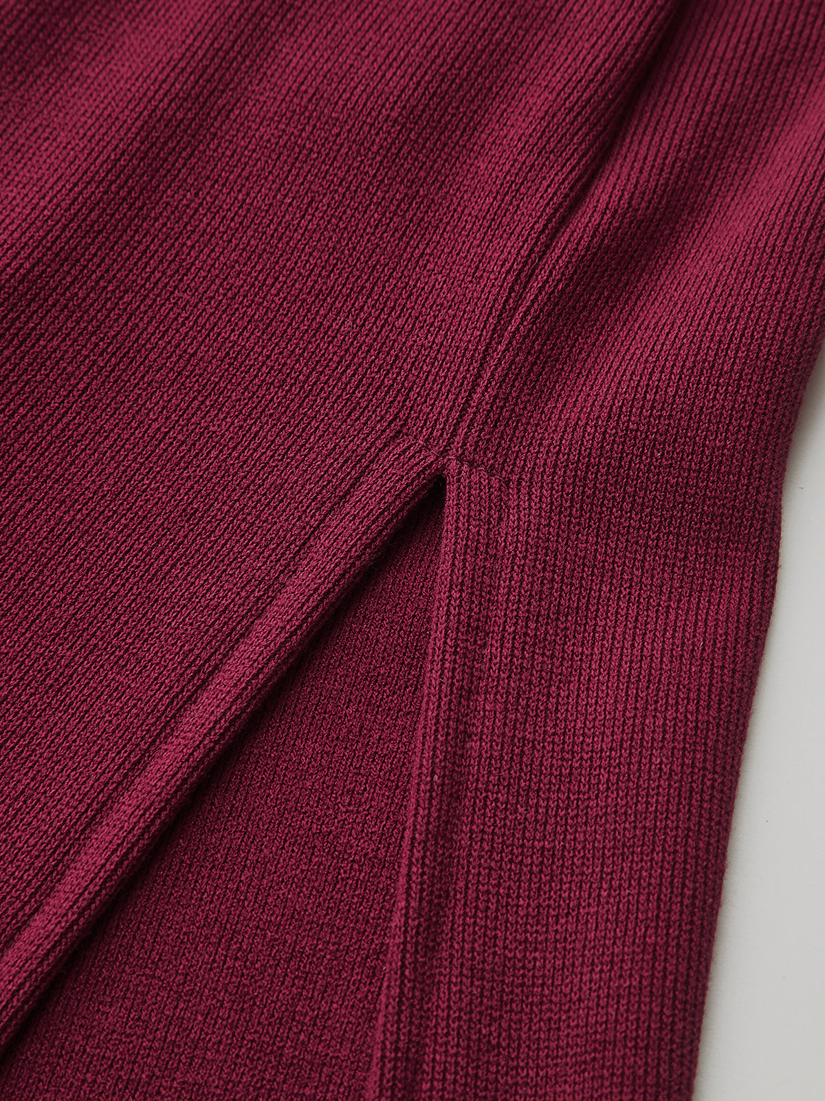 Knot-Waist Bell Sleeve Wrap Midi Dress-Chicvia