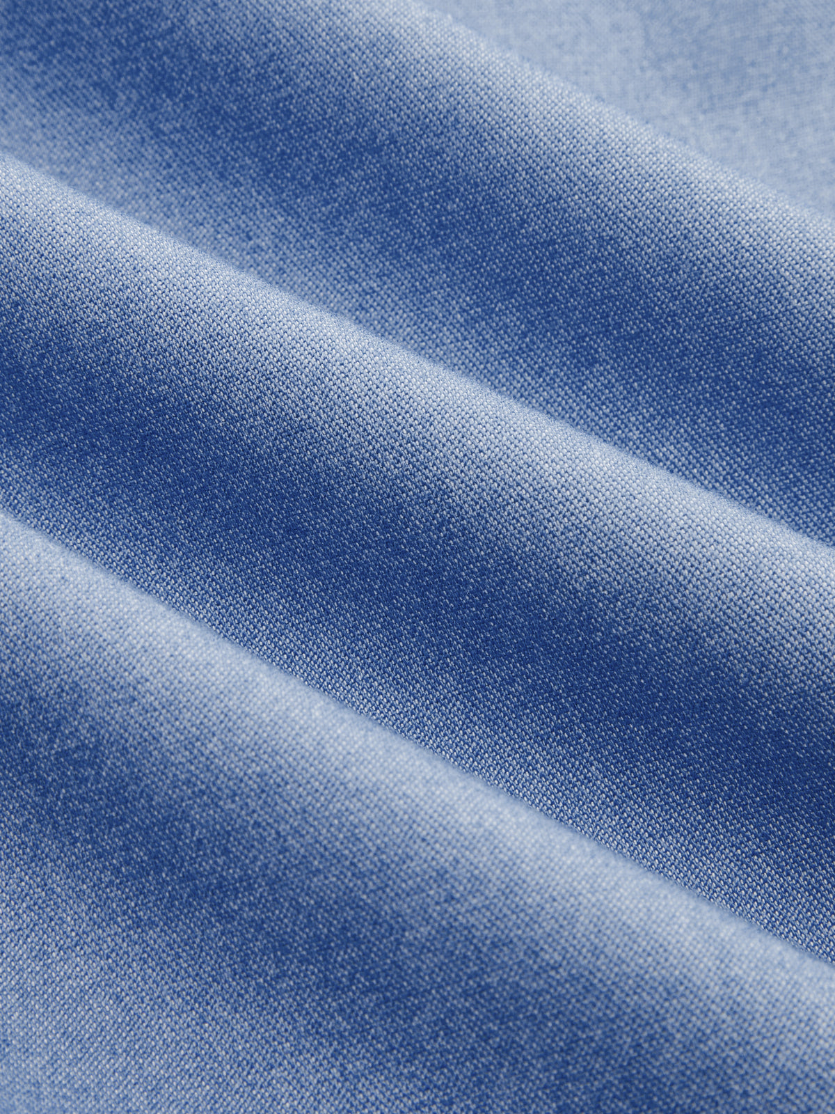 Denim Ruffle Hem Shirt Dress-Chicvia