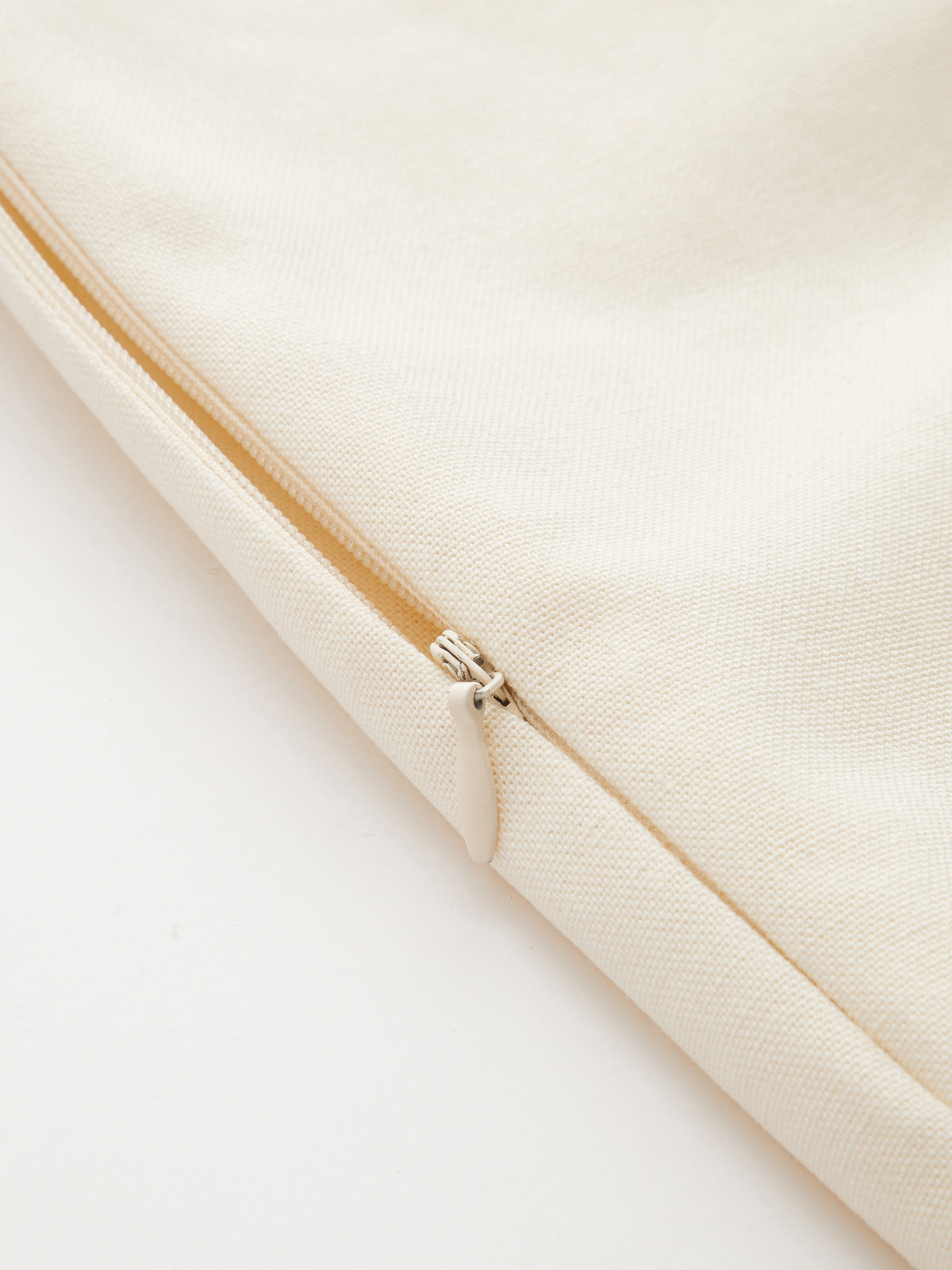 Linen-Blend Contrast Trim Wrap Dress-Chicvia