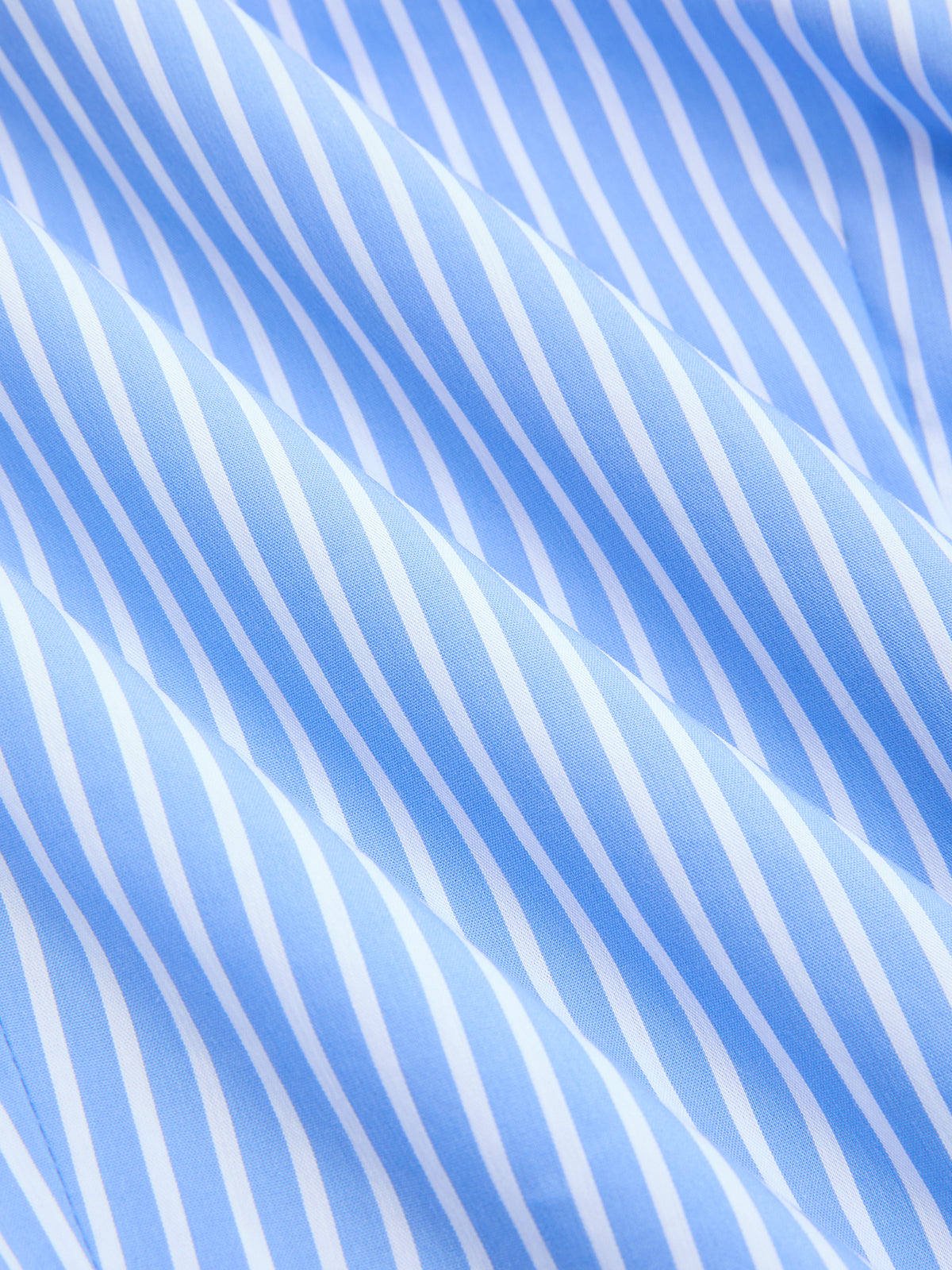 Metal Detail Flared Sleeve Striped Top-Chicvia