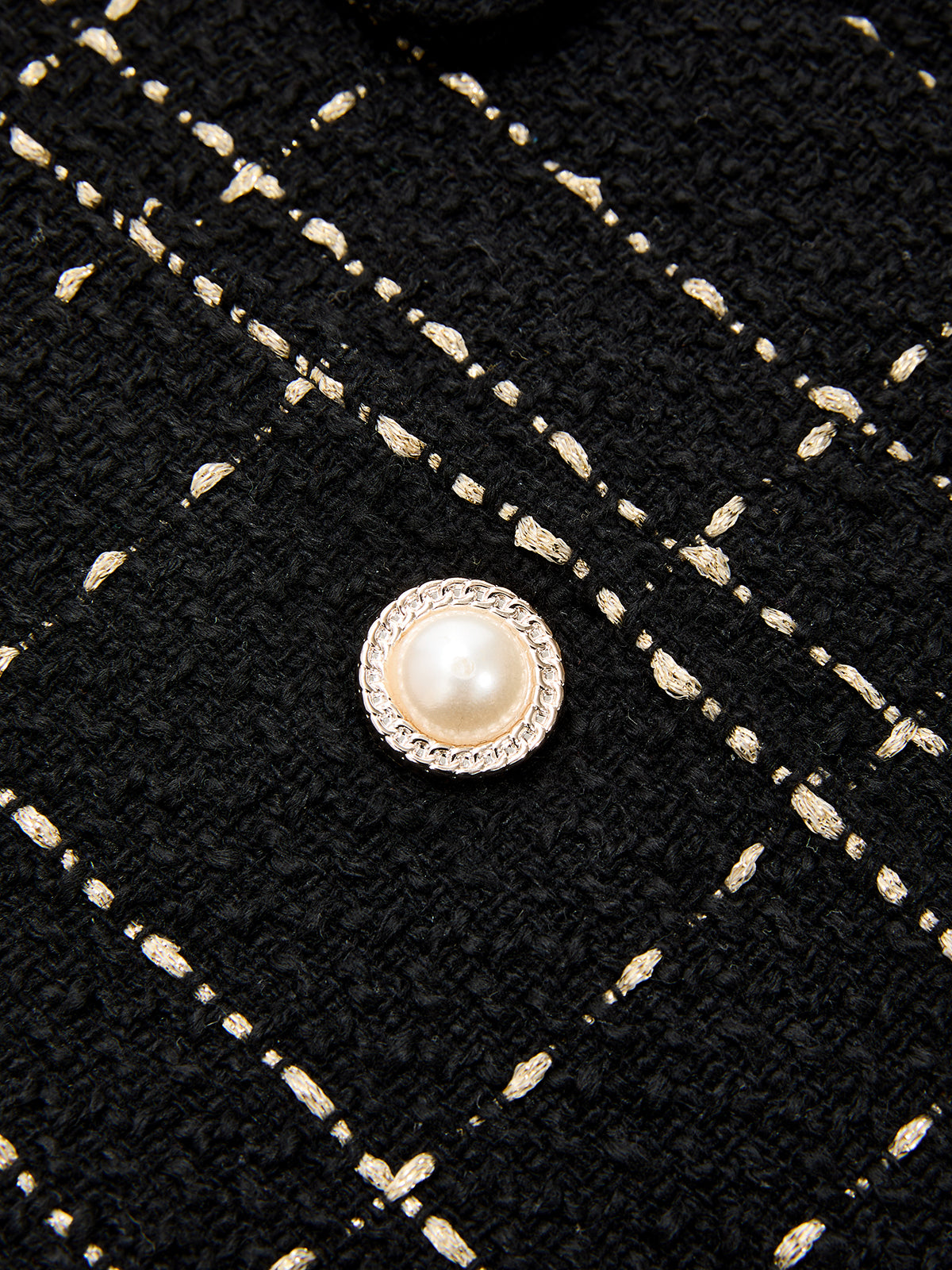 Belted Plaid Tweed Sleeveless Mini Dress-Chicvia