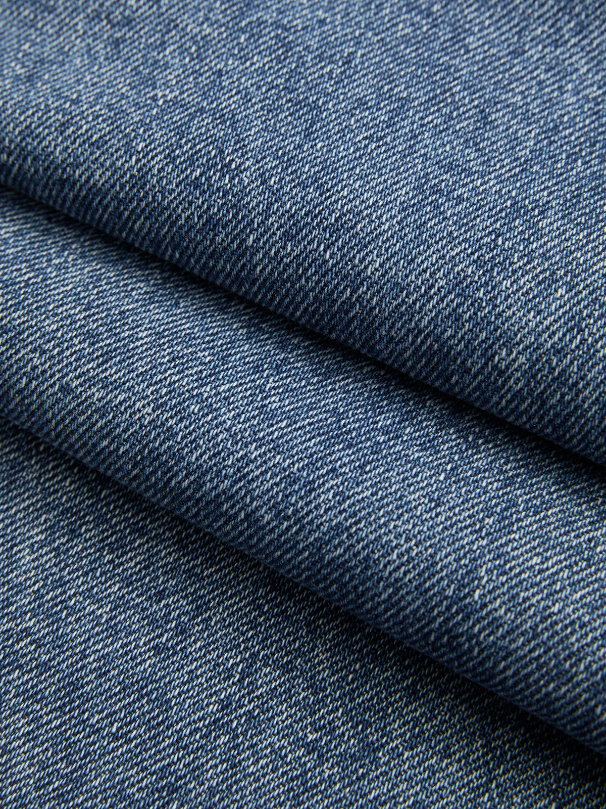 Drawstring Straight-Leg Denim Pants-Chicvia