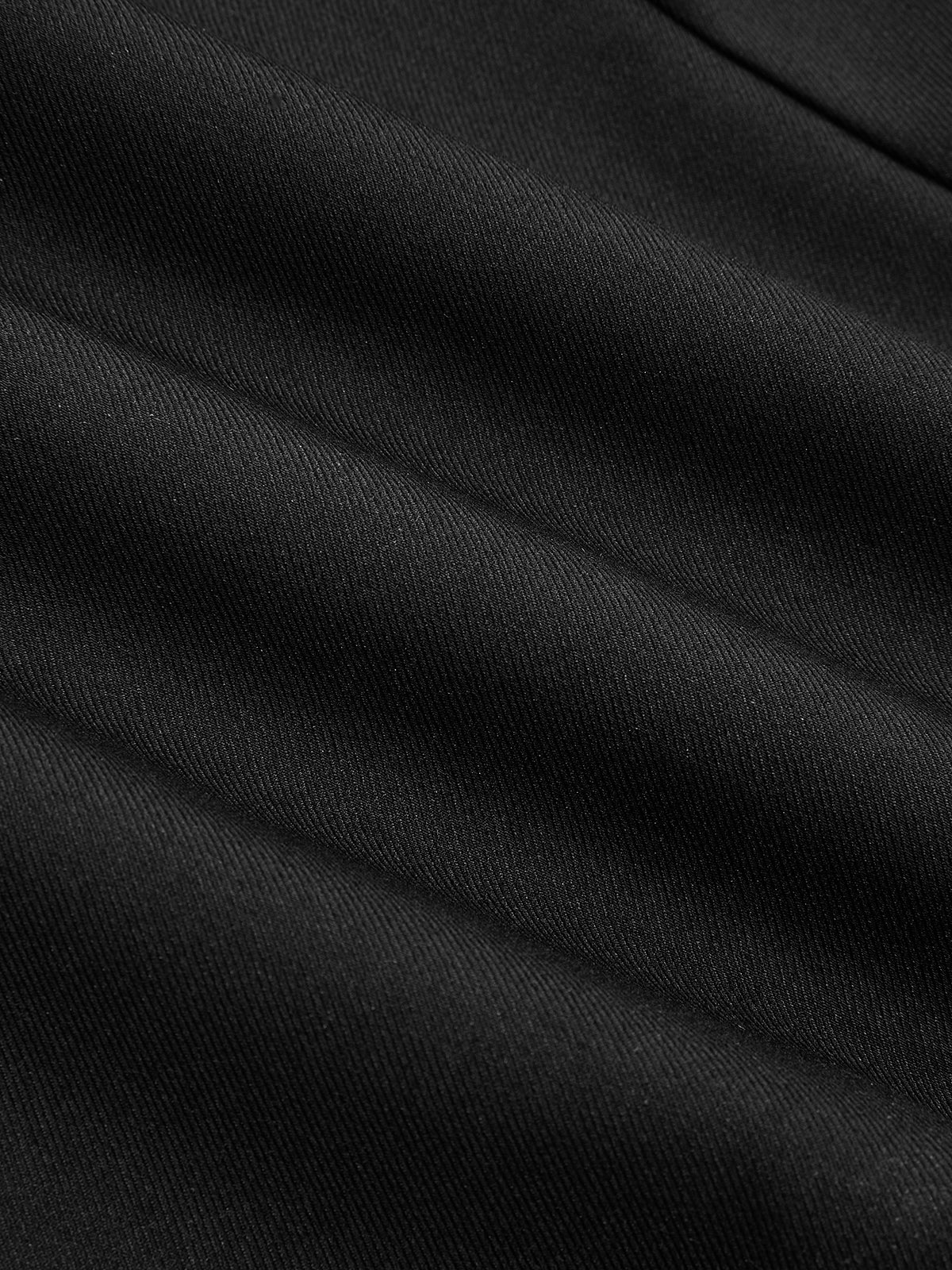 Pleated Waistband Tailored Shorts-Chicvia