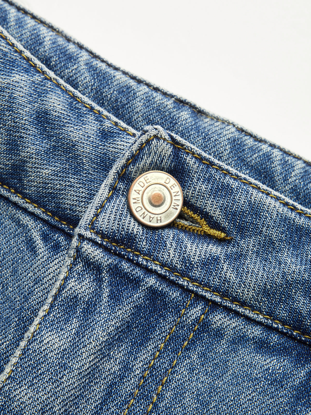 High-Waisted Wide-Leg Jeans-Chicvia