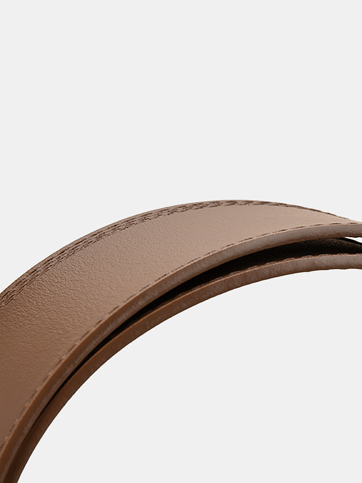 Metal Buckle Leather Wide Belt-Chicvia