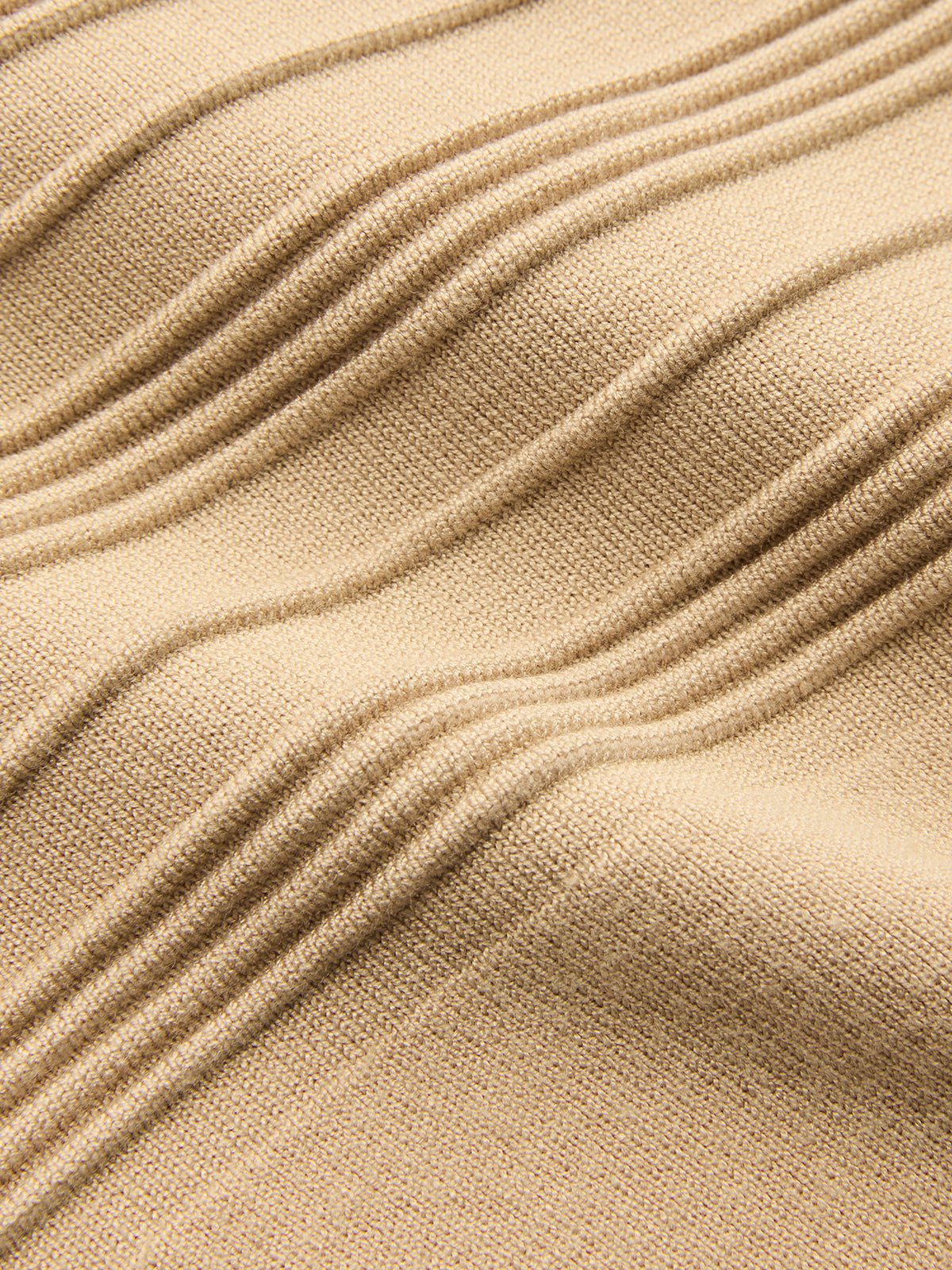 Off-Shoulder Cinched Waist Knit Dress-Chicvia