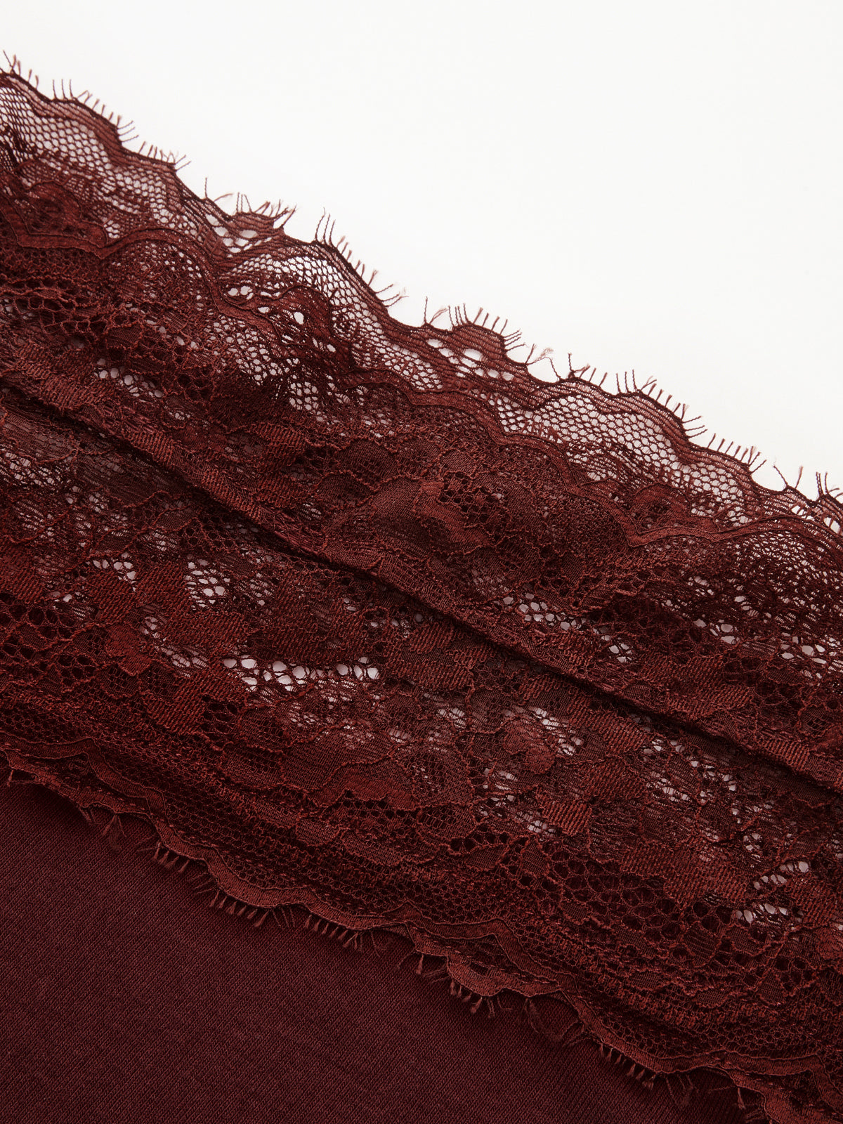 Lace Trim Bell Sleeve Off-Shoulder Bodysuit-Chicvia