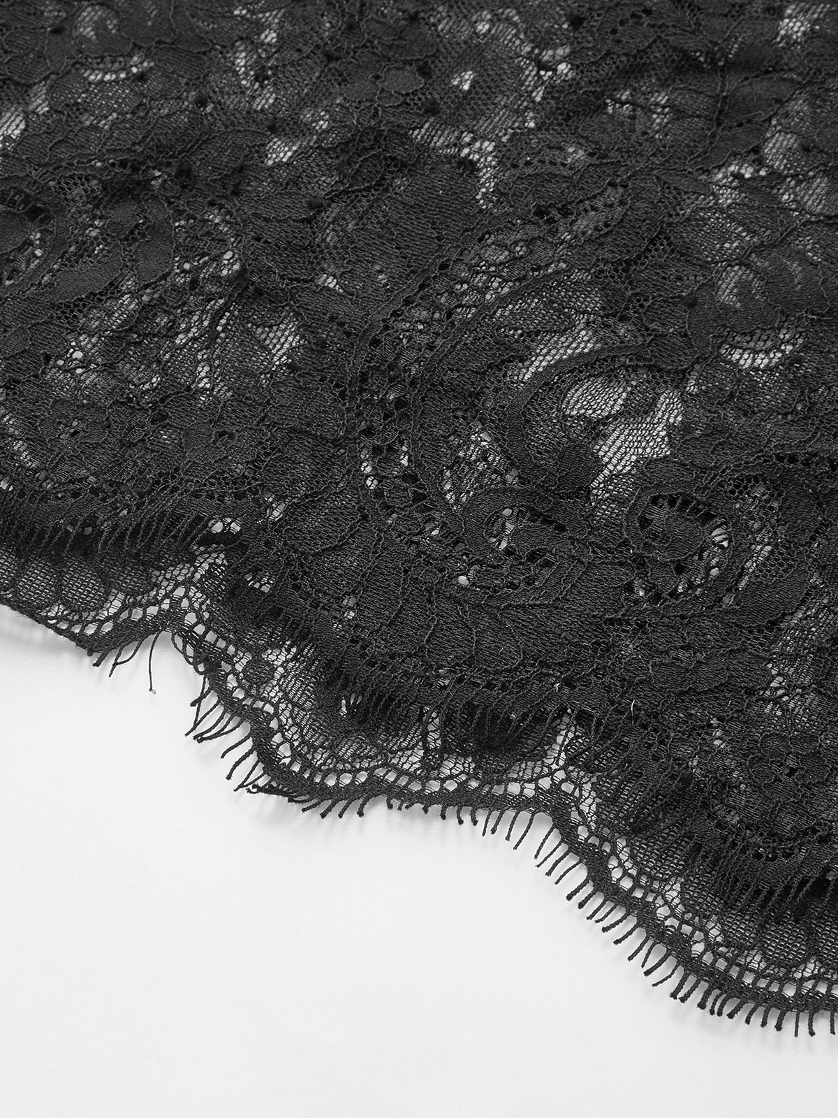 Lace Panel Short Sleeve Maxi Dress-Chicvia