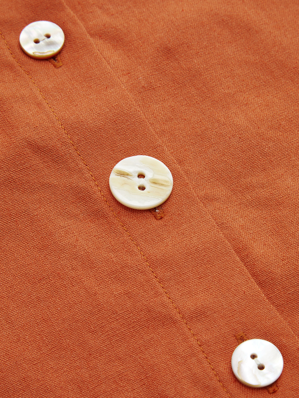 Linen Blend Shirt & Layered Hem Shorts Set-Chicvia