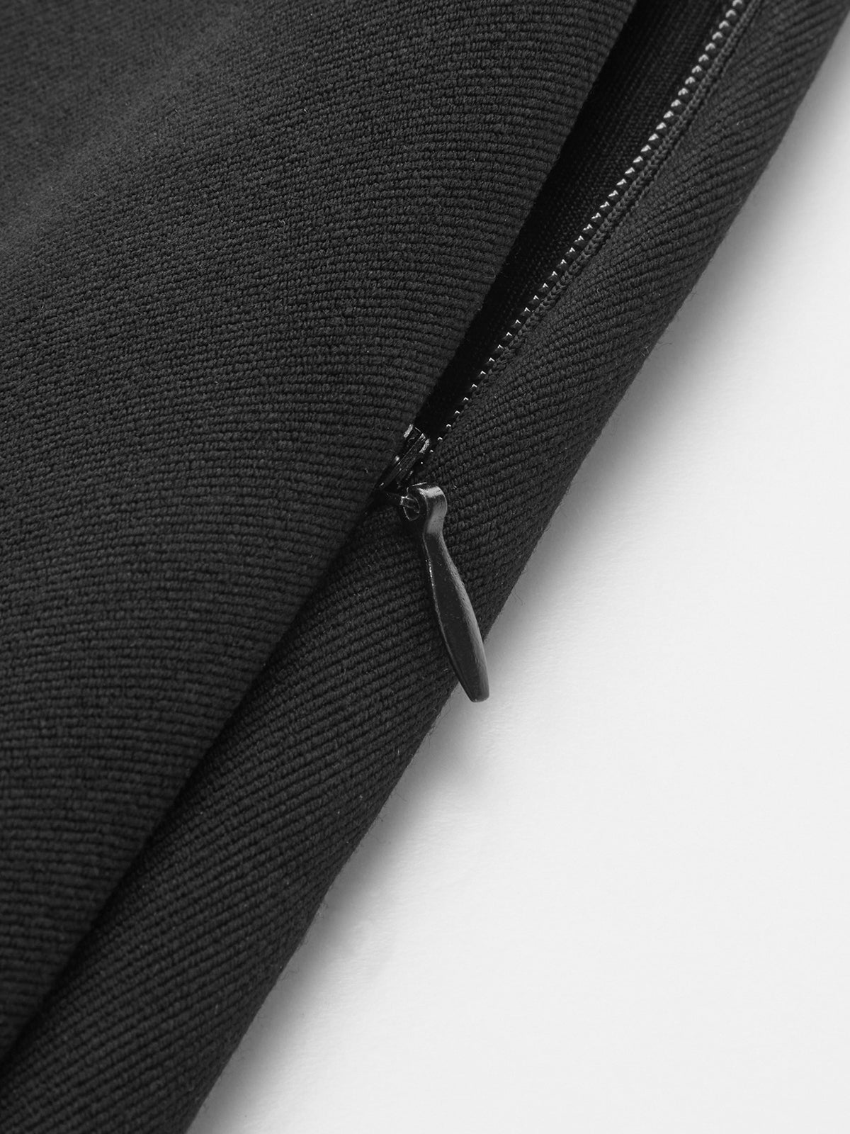 Contrast Scalloped Trim Wrap Mini Skirt-Chicvia