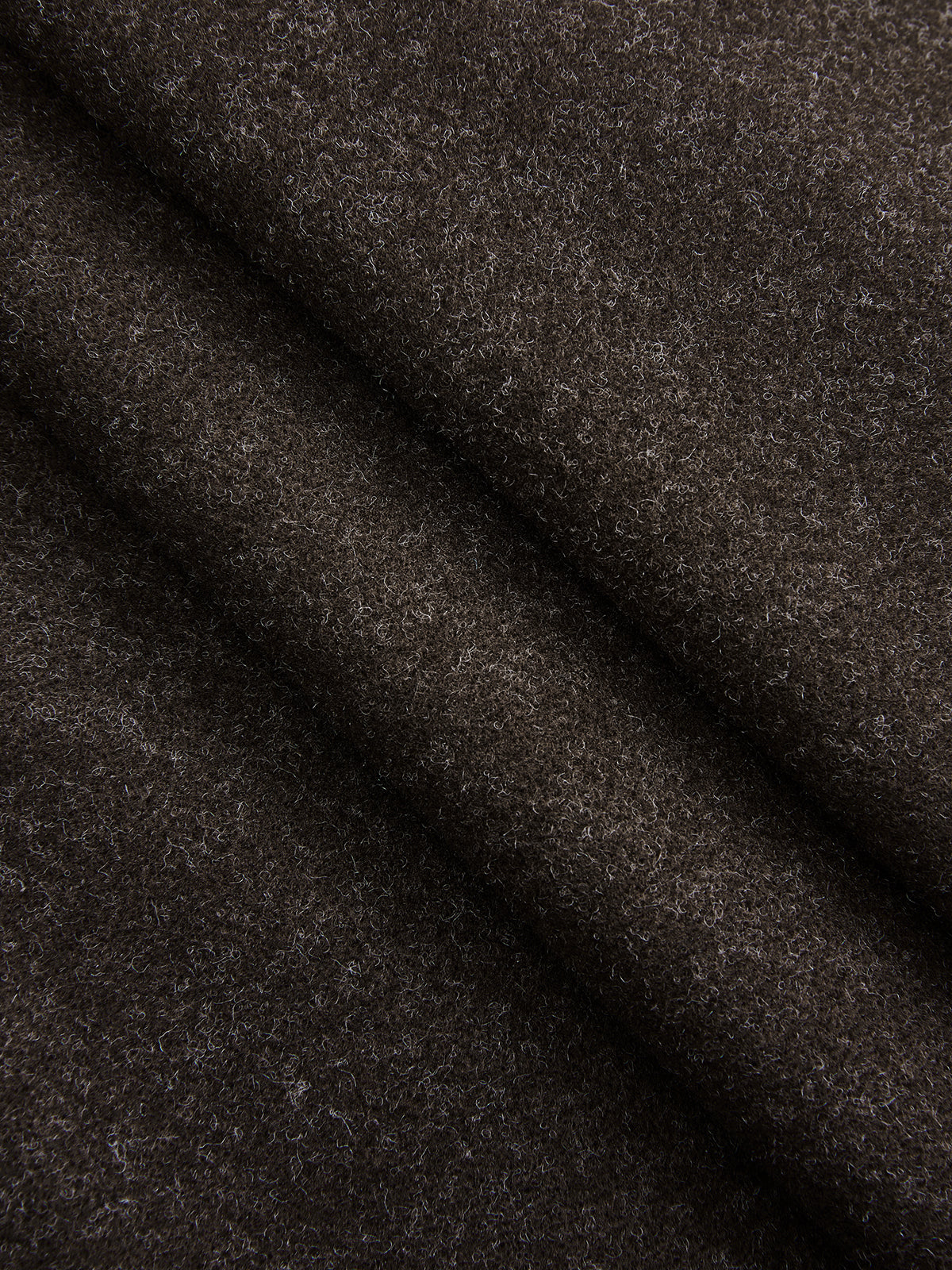 Faux Cashmere Belted Slit Pencil Skirt-Chicvia