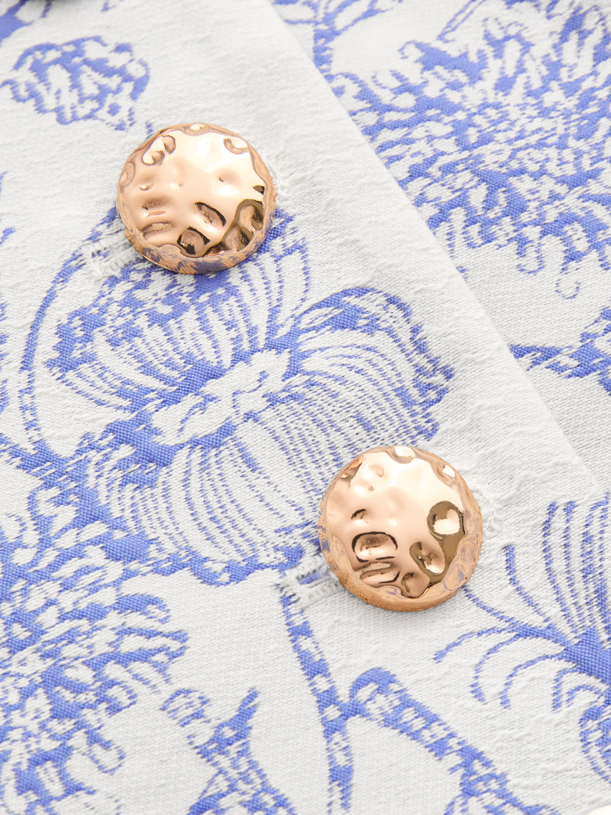 Floral Print Halter Button-Front Vest Top-Chicvia