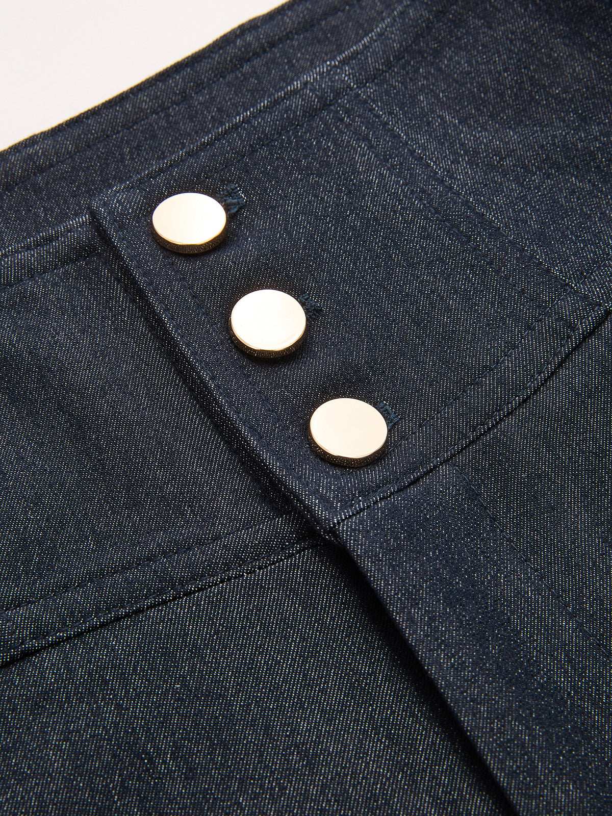 Mid-Waist Buttoned Balloon Pants-Chicvia