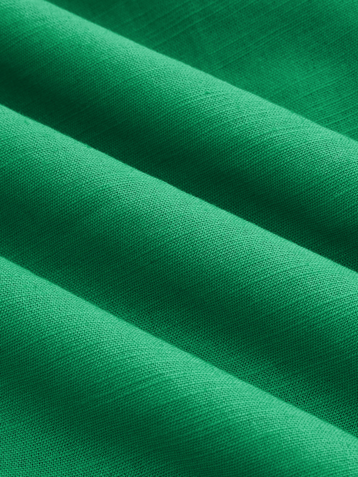 Cotton Linen Belted Tie-Neck Mini Dress-Chicvia