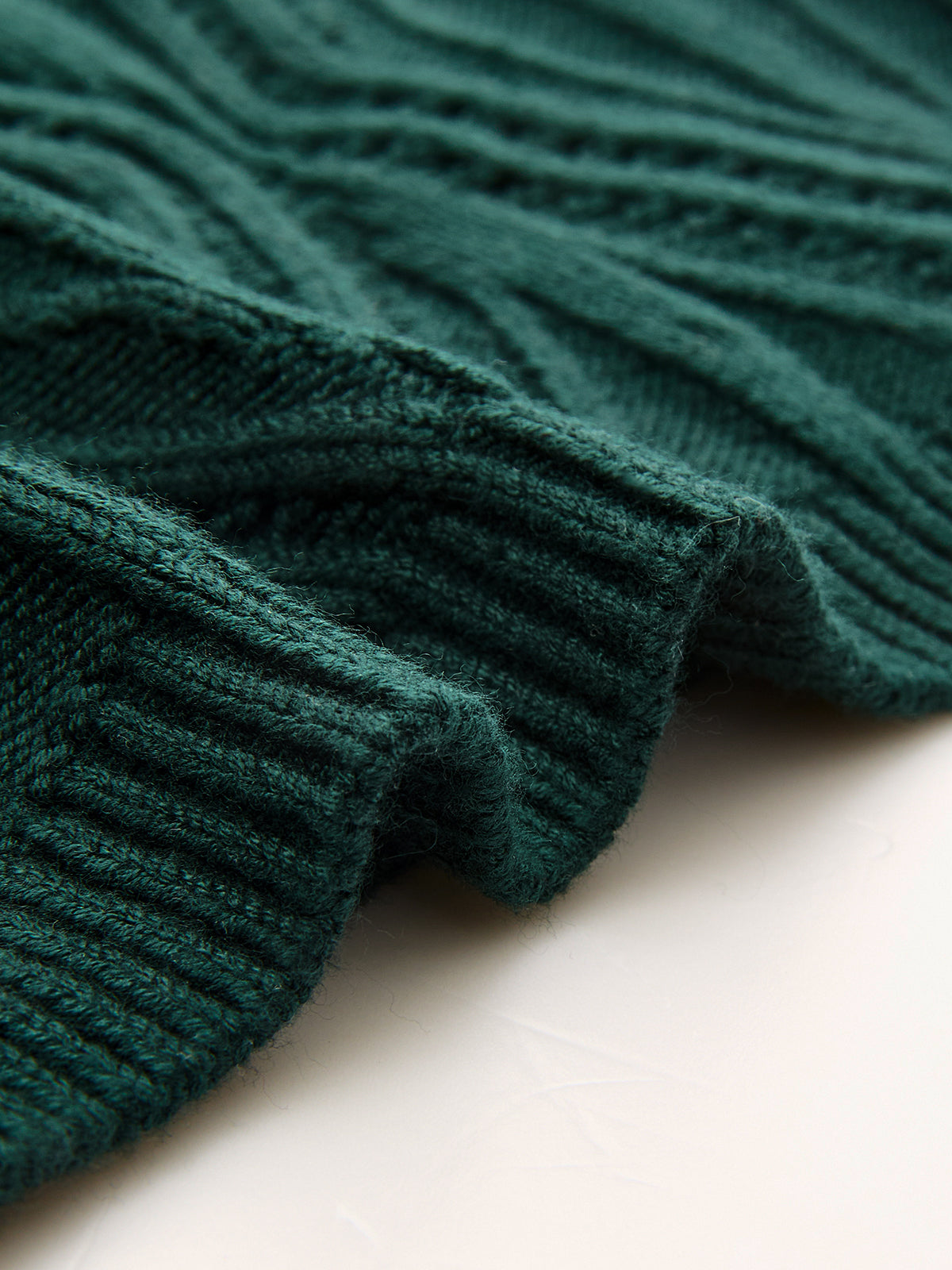 Geometric Cable Knit Sleeveless Top-Chicvia