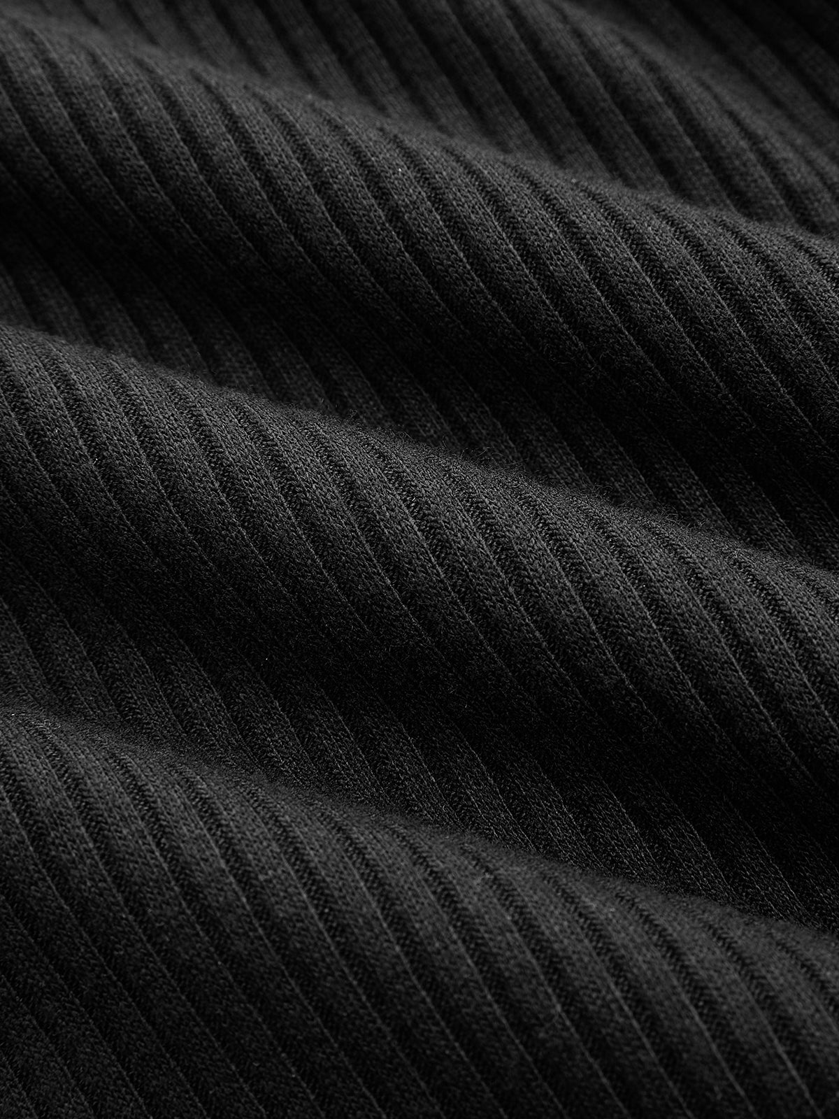 Long Sleeve Rib Knit Button Down Midi Dress-Chicvia