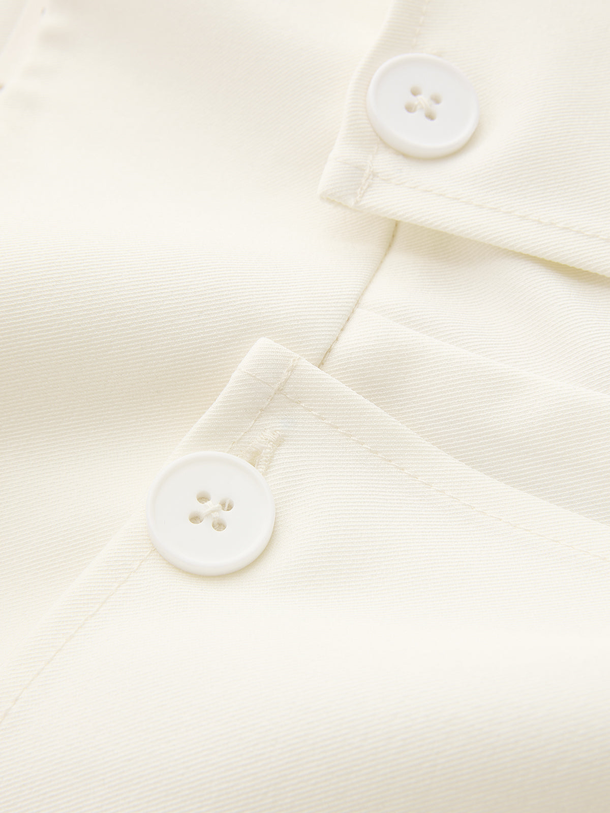 Overlap Detail Mid-Waist Pants-Chicvia