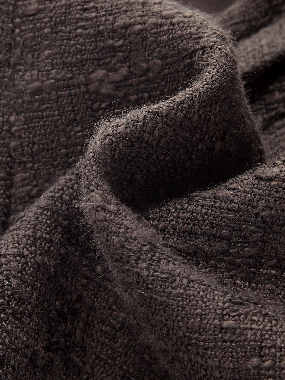 Horsebit Buckle Tweed Shorts-Chicvia