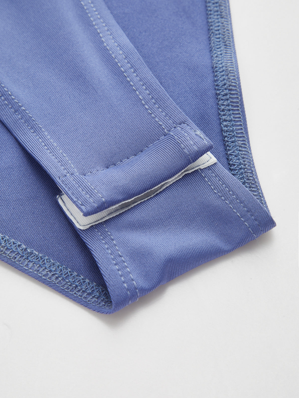 Cotton Blend Striped Tie-Neck Bodysuit-Chicvia