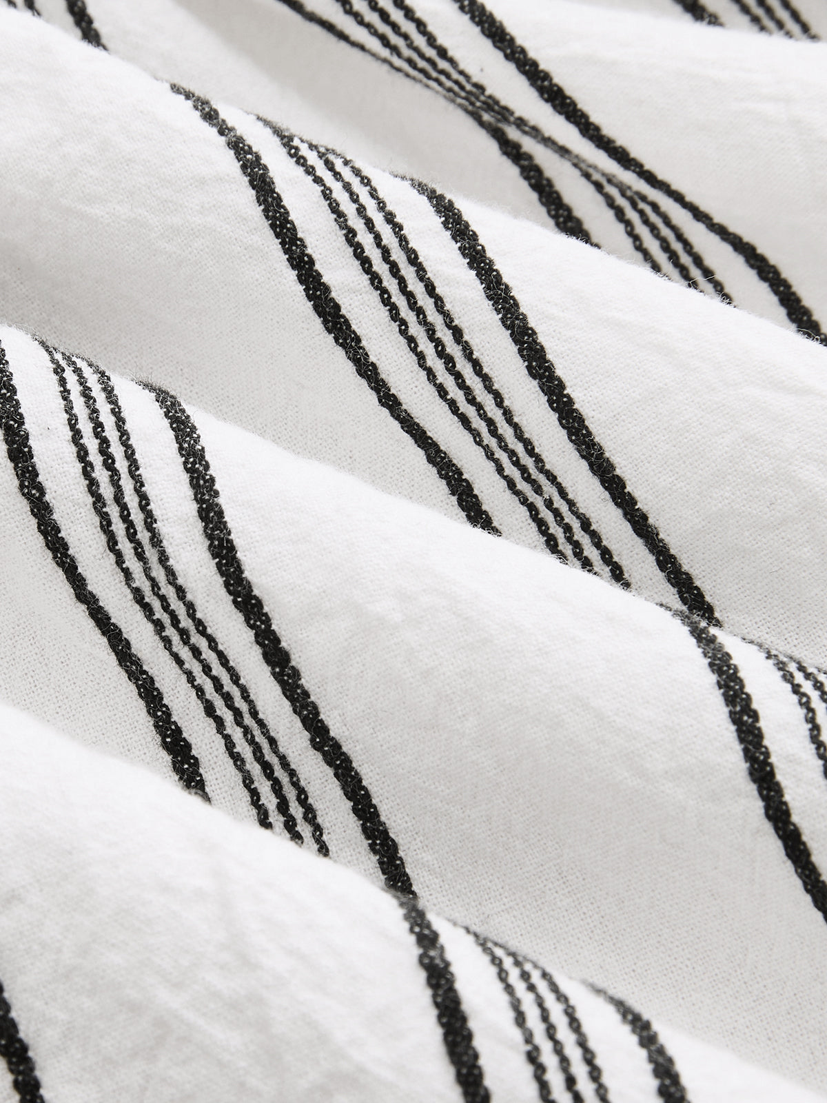 Cotton Striped Halter Peplum Tank Top-Chicvia