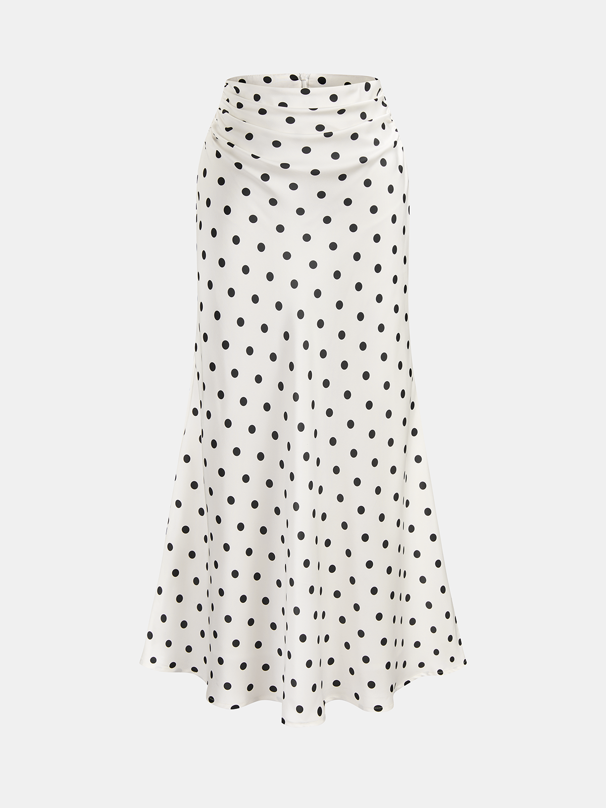 Polka Dot Lace Trim Cami Top & Skirt Sets-Chicvia