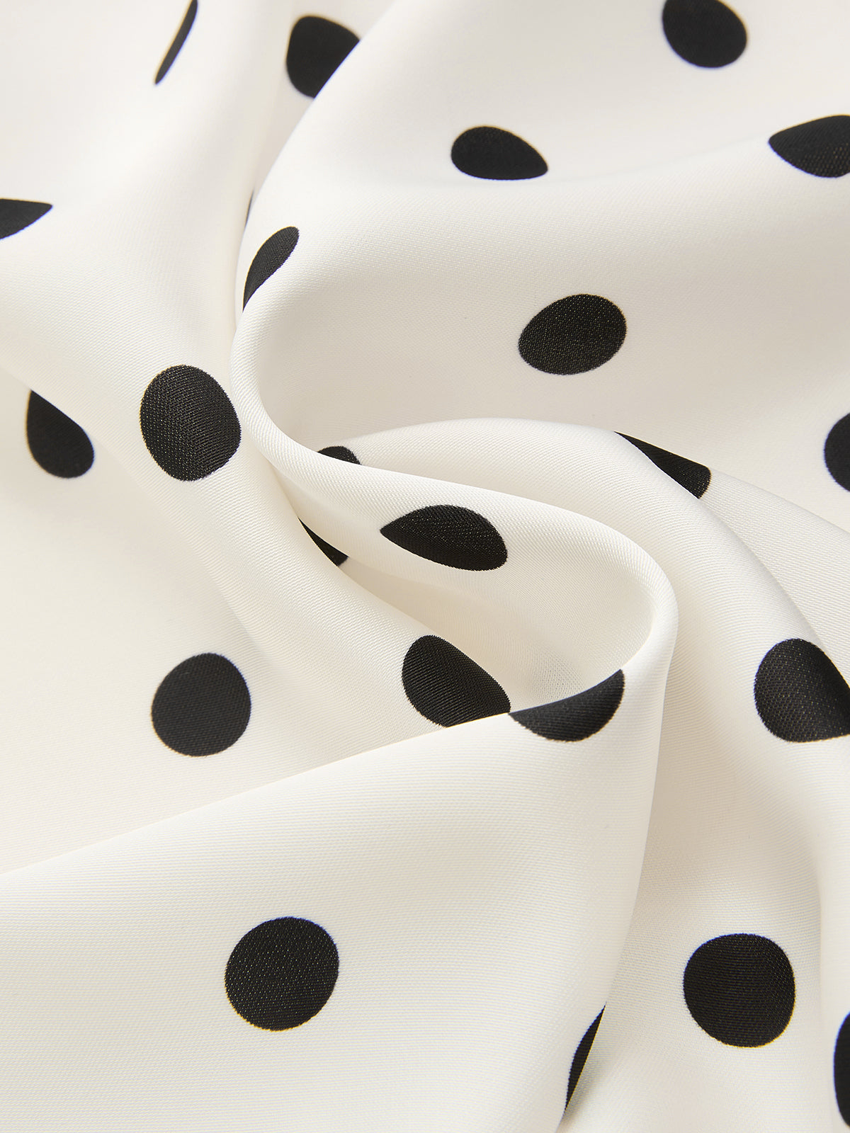 Polka Dot Lace Trim Cami Top & Skirt Sets-Chicvia