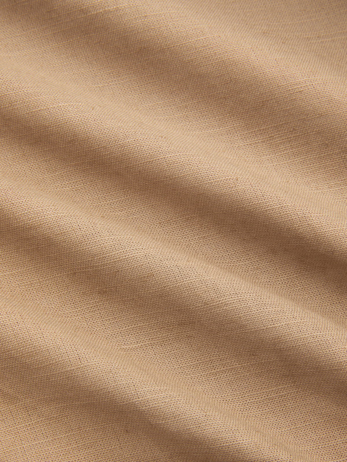 Linen-Cotton Drawstring Cropped Shirt-Chicvia