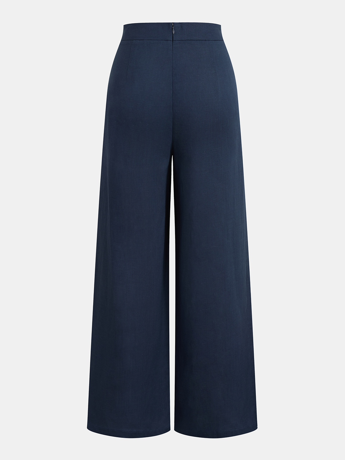 Mid-Waist Bow Wide-Leg Pants-Chicvia