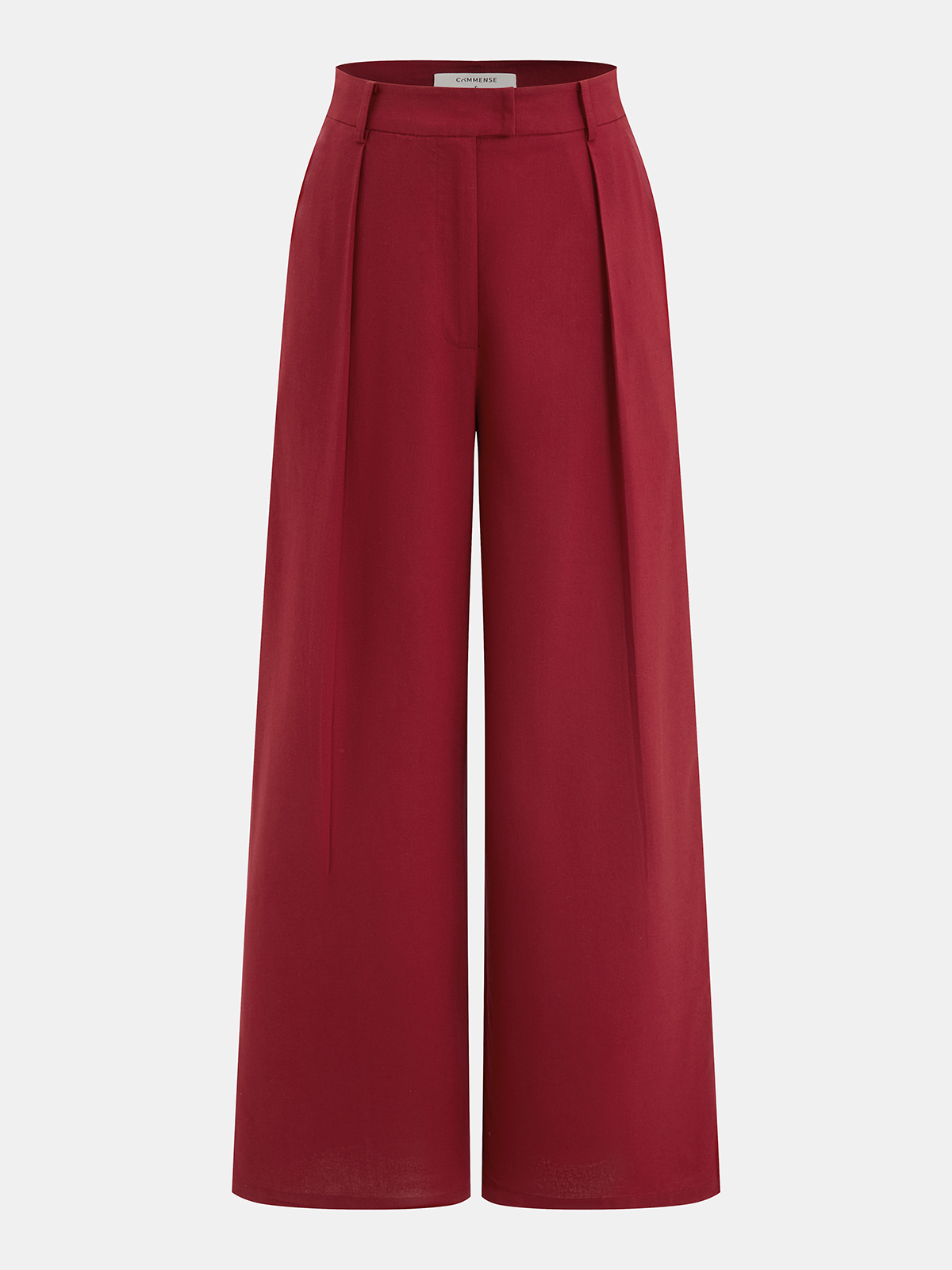 Belted Sleeveless Top & Wide Leg Pants Set-Chicvia