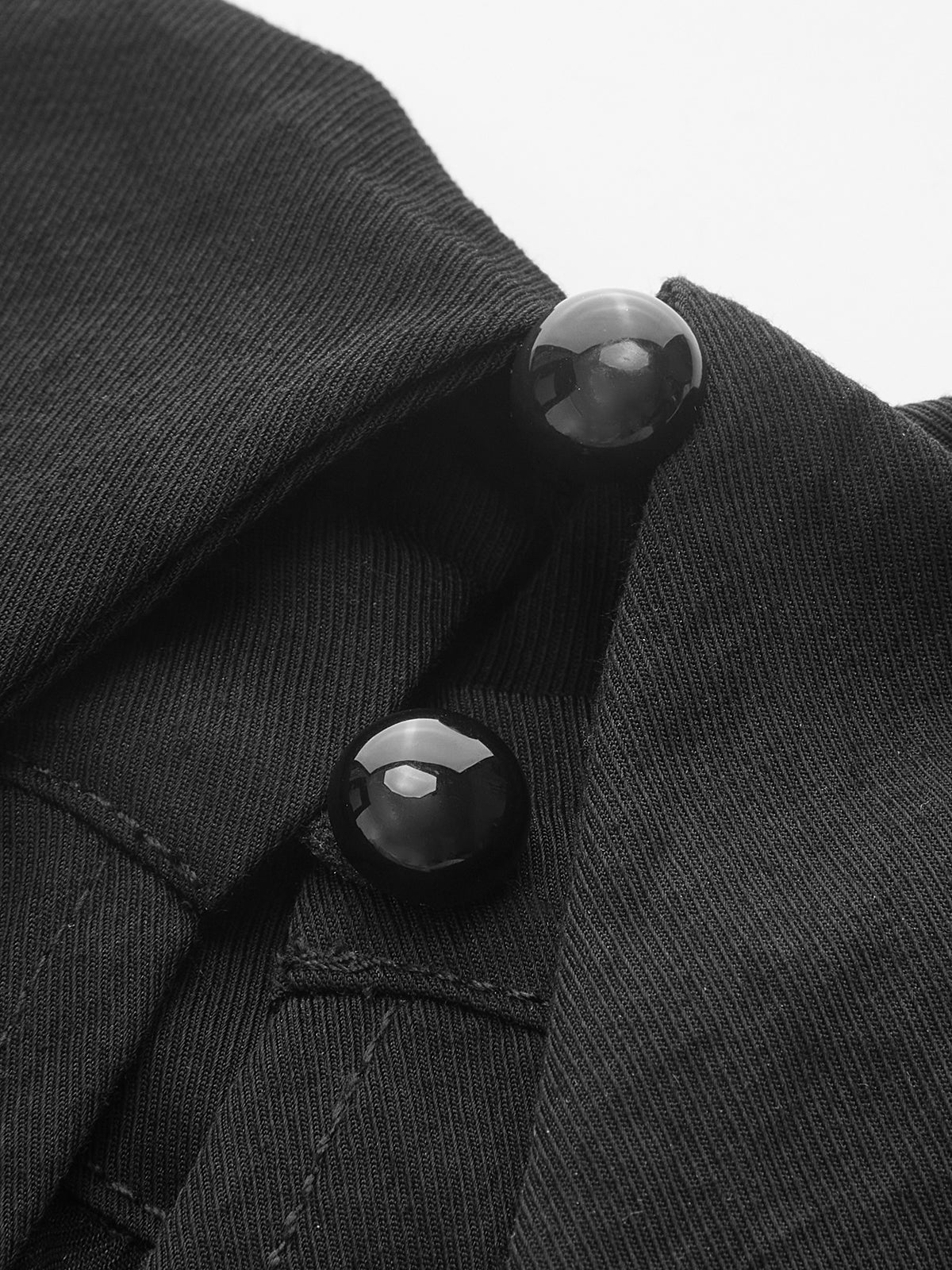 Polka Dot Tie Neck Top & Wide Leg Pants Set-Chicvia