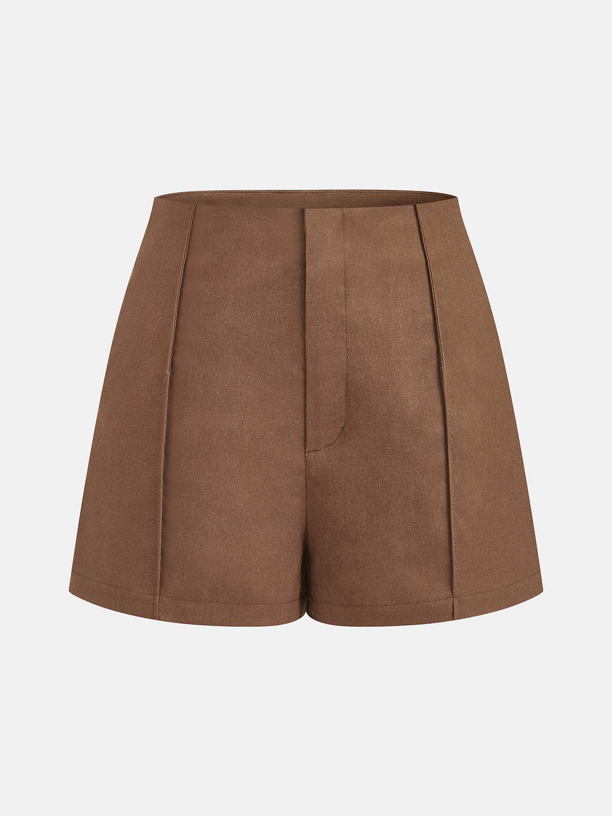 Linen Blend Blazer & Shorts Set-Chicvia